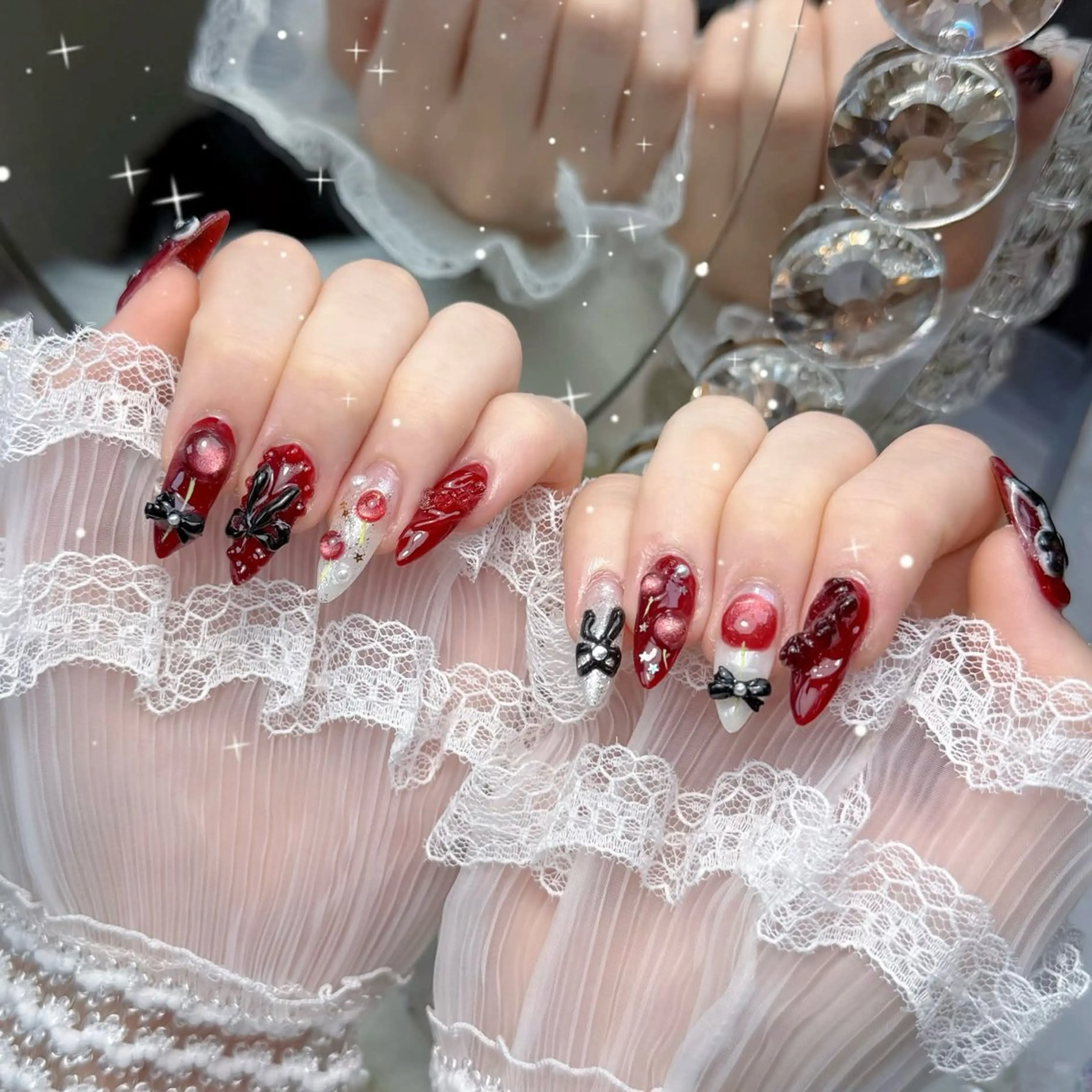 ネイル ハンドネイル ハンドケア ちごみ Novaのネイルデザイン
