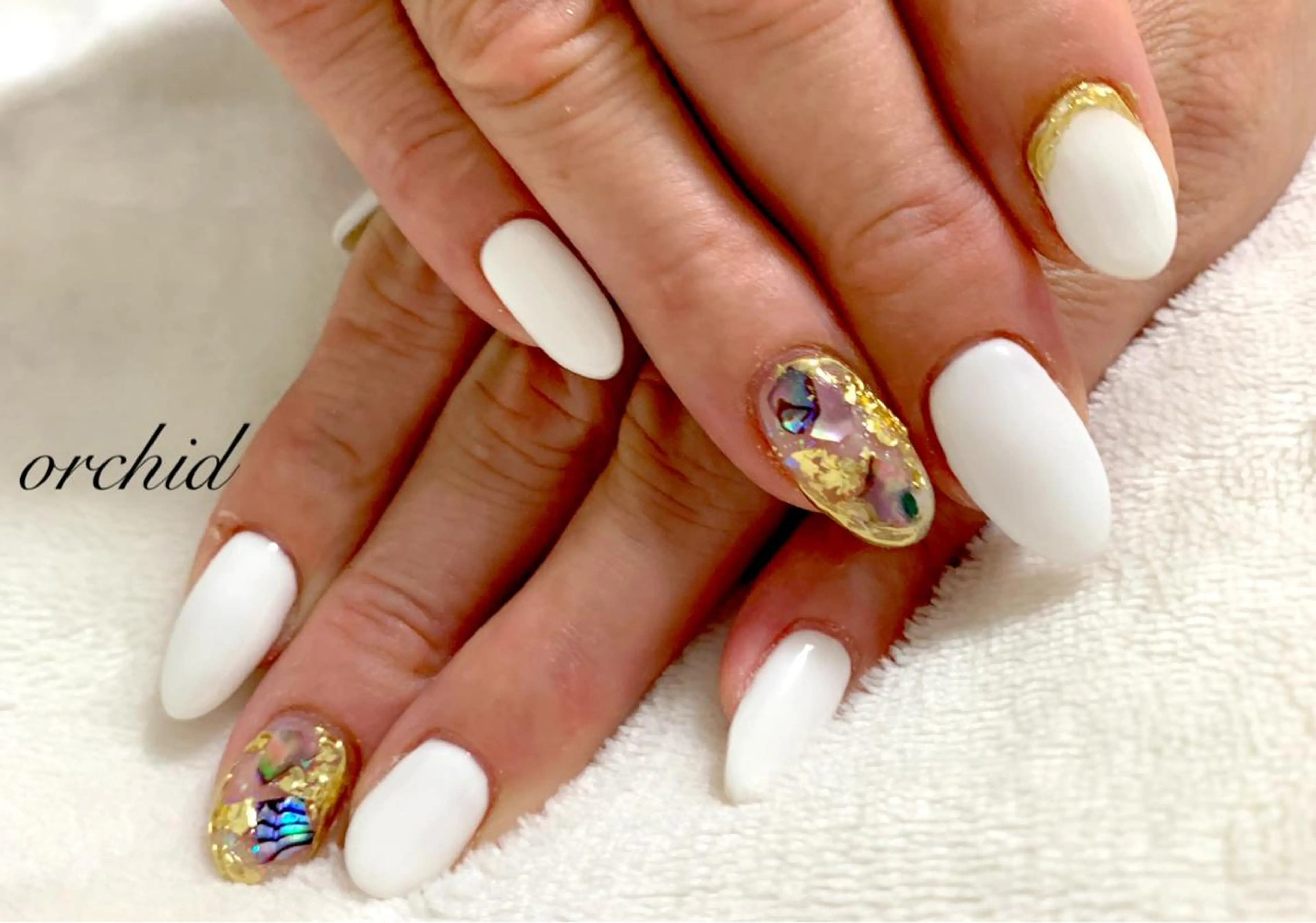 ネイル orchid ♡オーキッドのネイルデザイン