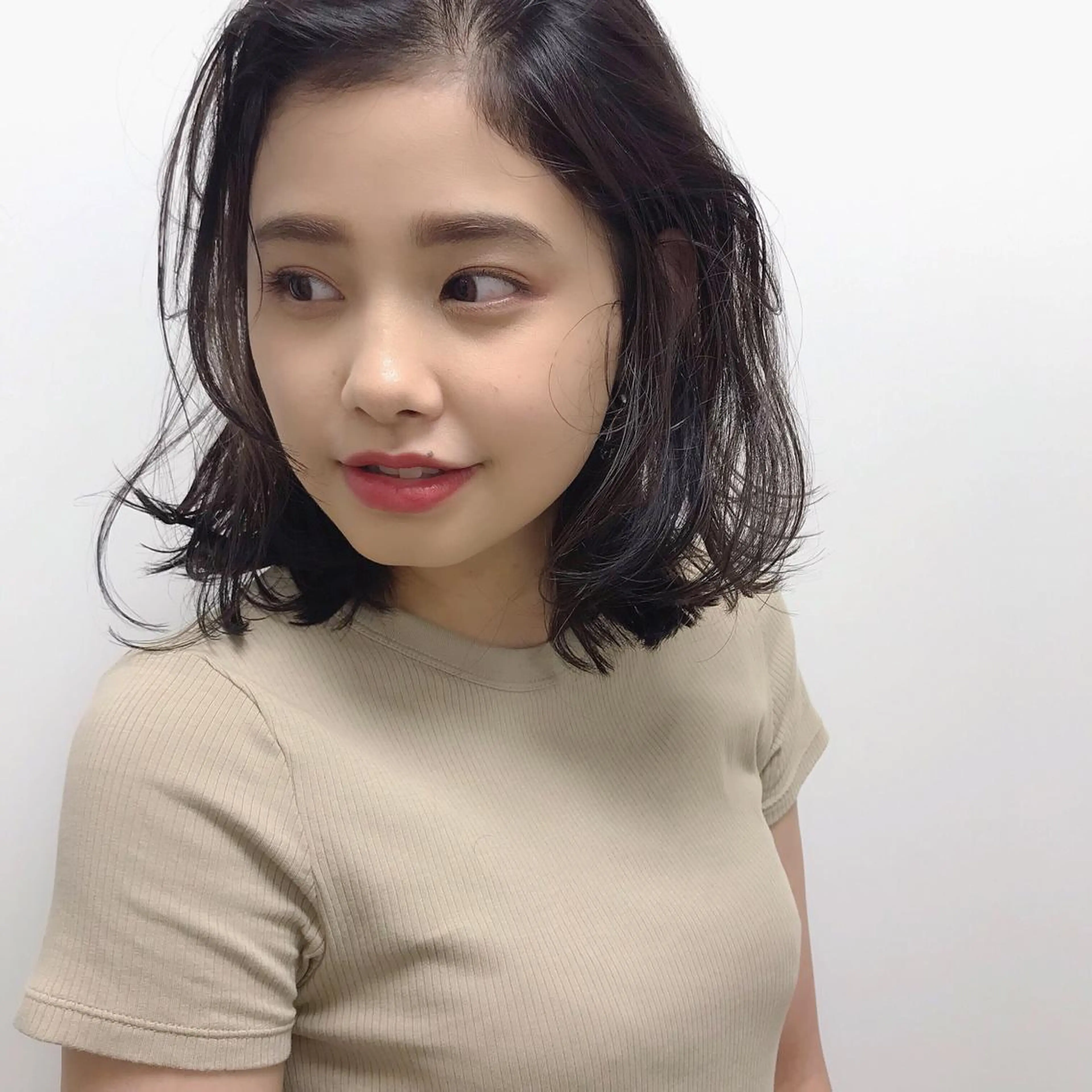 ミディアム ボブ ショート特化 /天神大名/ハルナのヘアスタイル