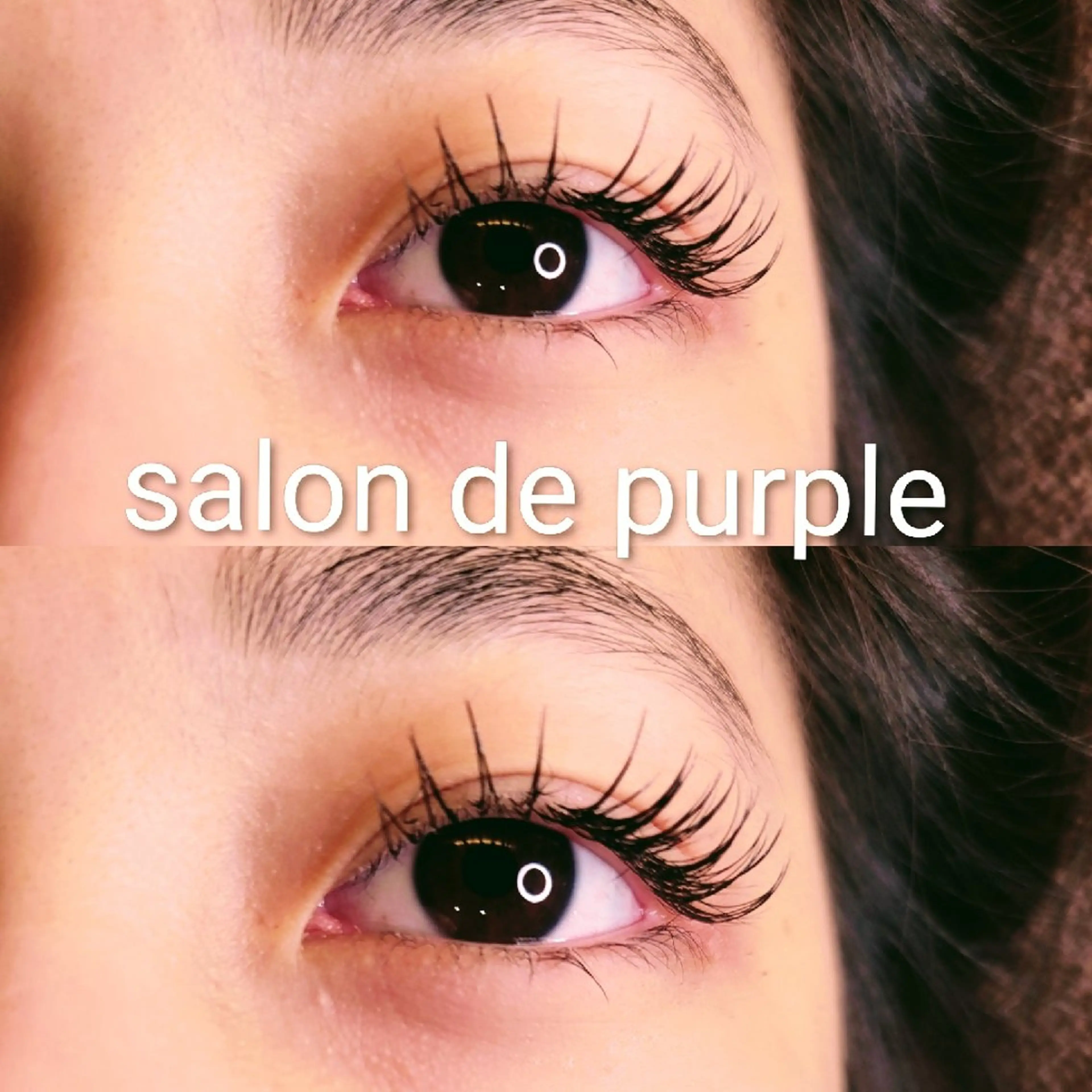 マツエク・マツパ フラットラッシュ ナチュラル マツエク salon de  people のマツエク・マツパデザイン