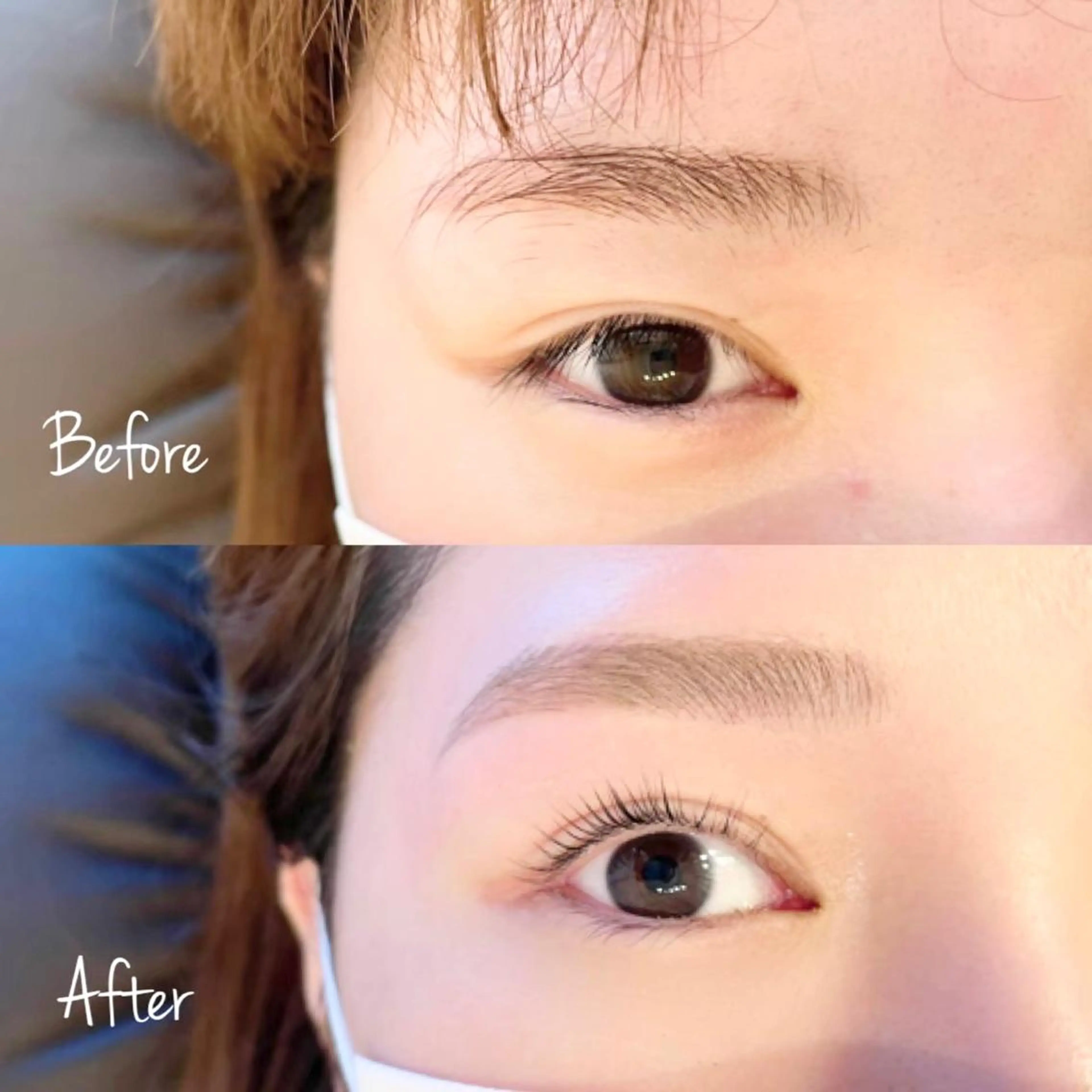 マツエク・マツパ アイブロウ 眉カラー メンズアイブロウ フラットラッシュ パリジェンヌラッシュリフト 下まつげエクステ マツパ salon de beauteJoieのマツエク・マツパデザイン