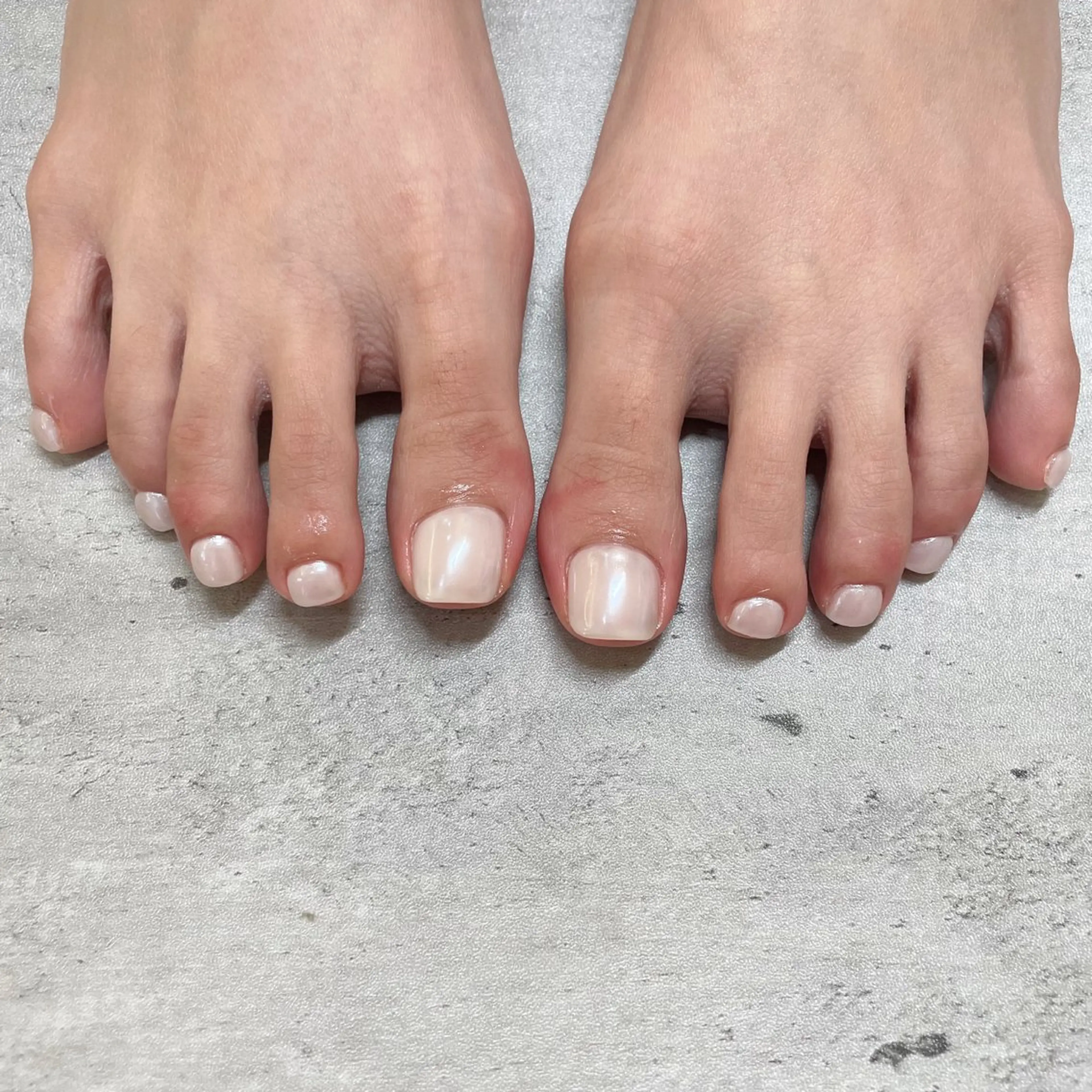 ネイル ミラーネイル ワンカラーネイル ホワイト seri joieangeのネイルデザイン