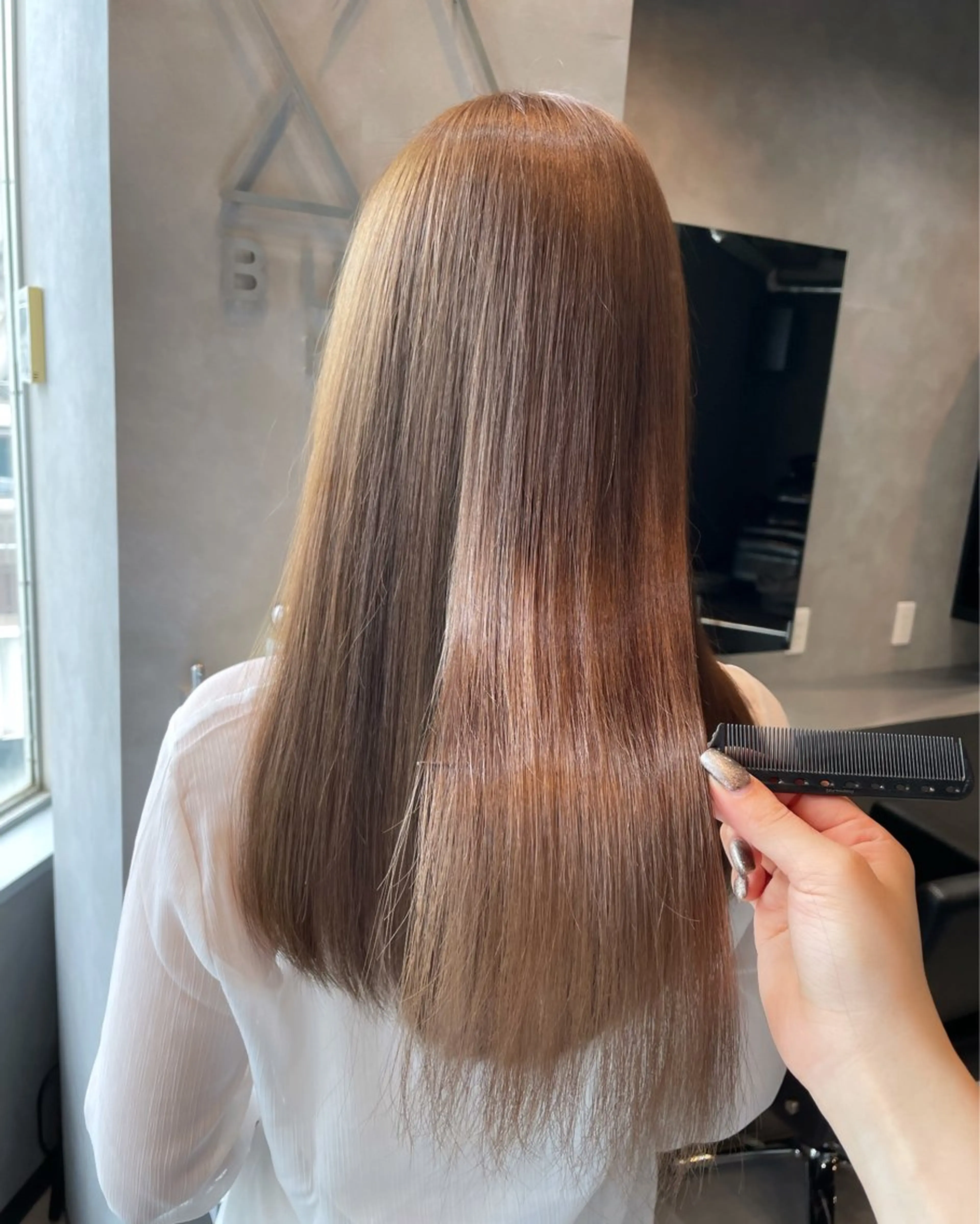 ロング カット ヘアカラー トリートメント MAI /BUCKS/天王寺のヘアスタイル