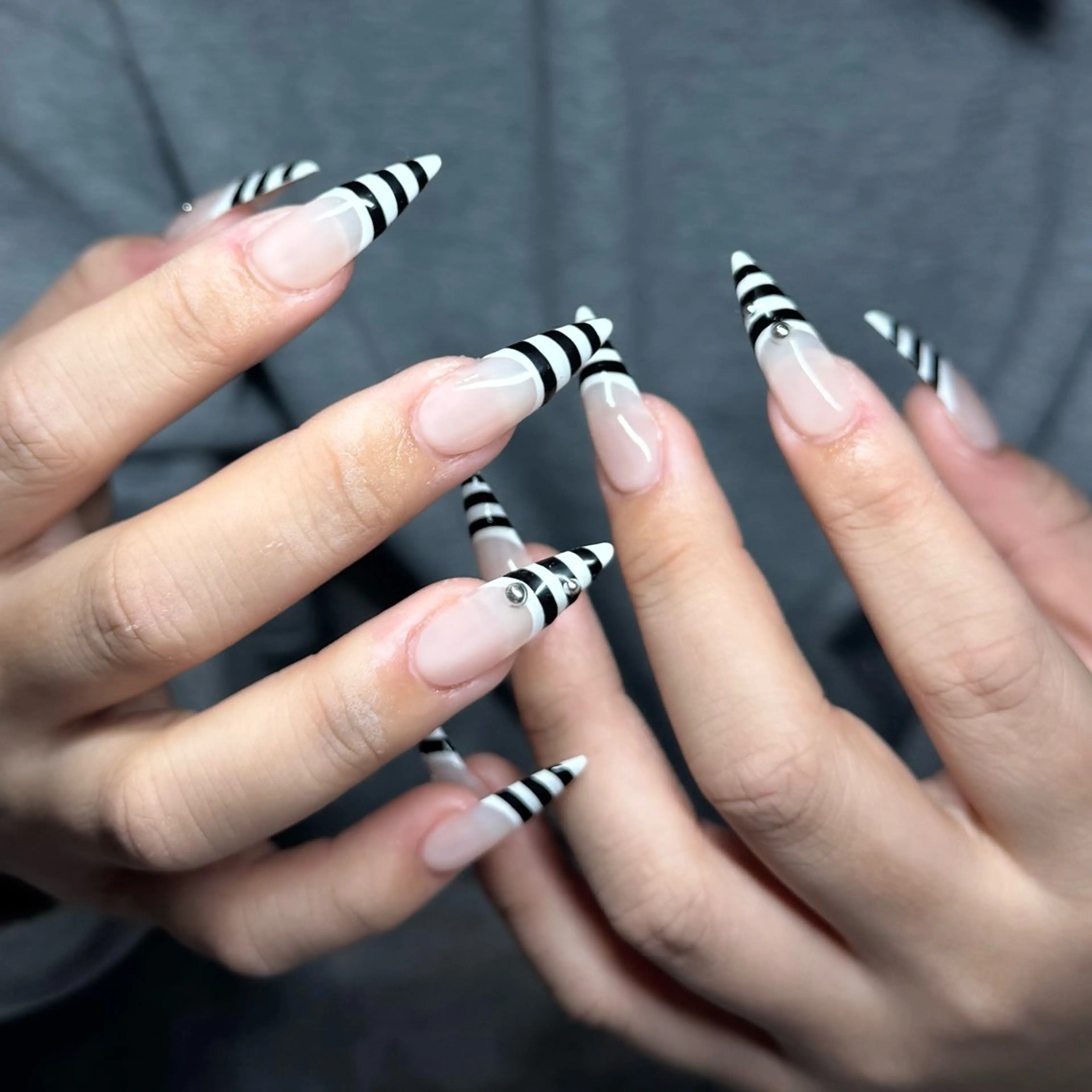 ネイル フレンチネイル ハンドネイル IROHA NAIL 北村菜帆のネイルデザイン