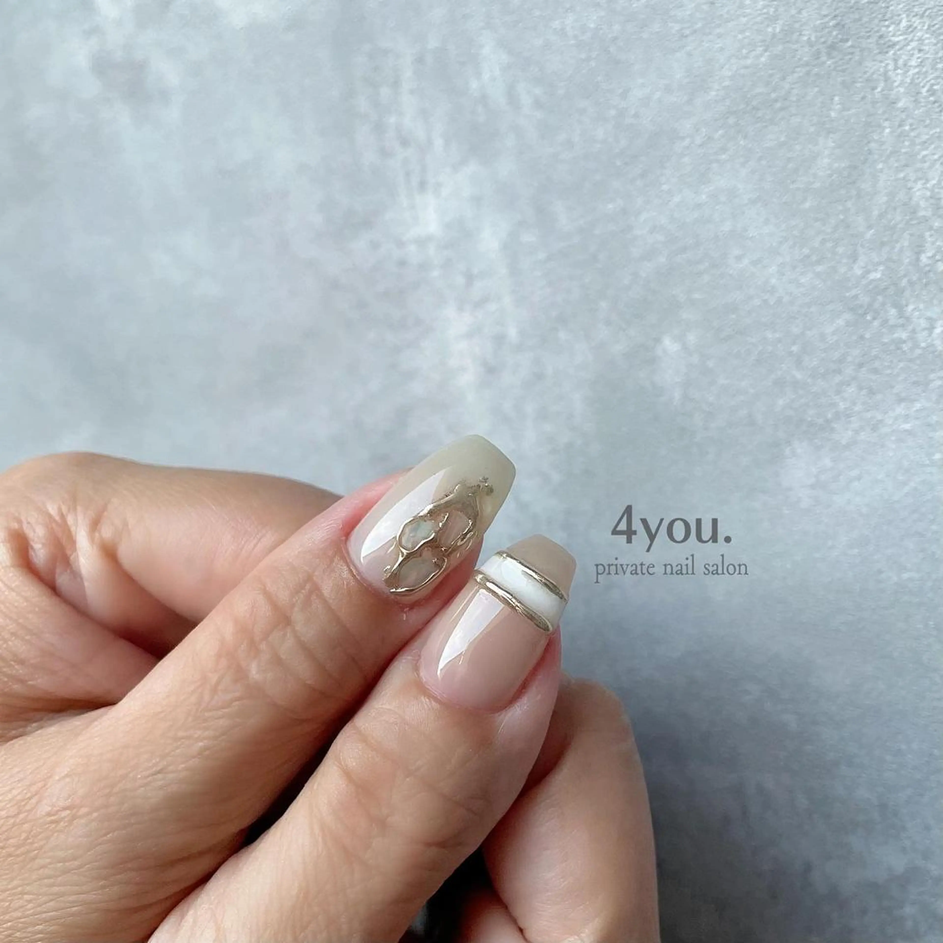 ネイル nail salon ４ｙｏｕ．のネイルデザイン