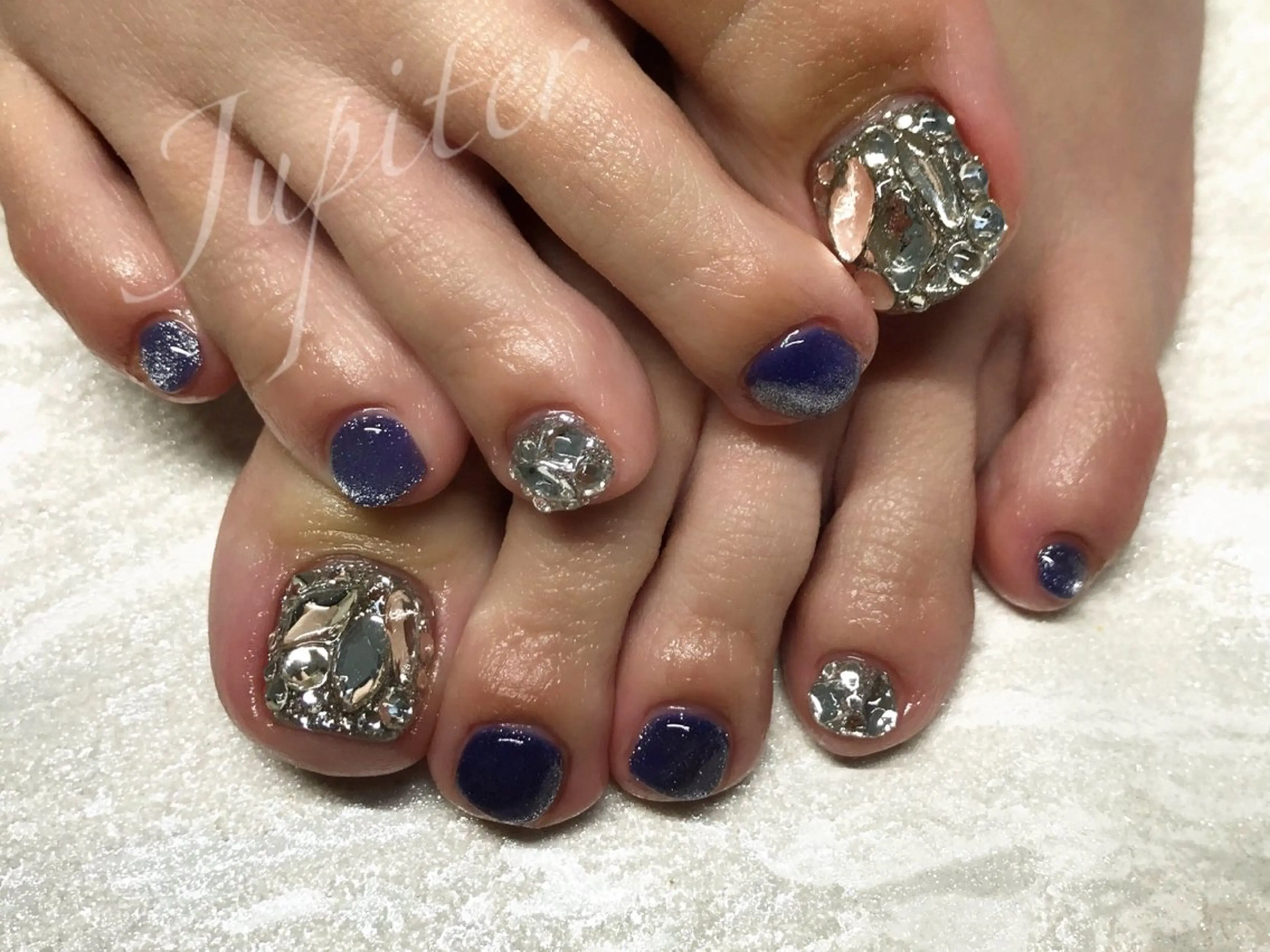 ネイル フットネイル Jupiter Toshieのネイルデザイン