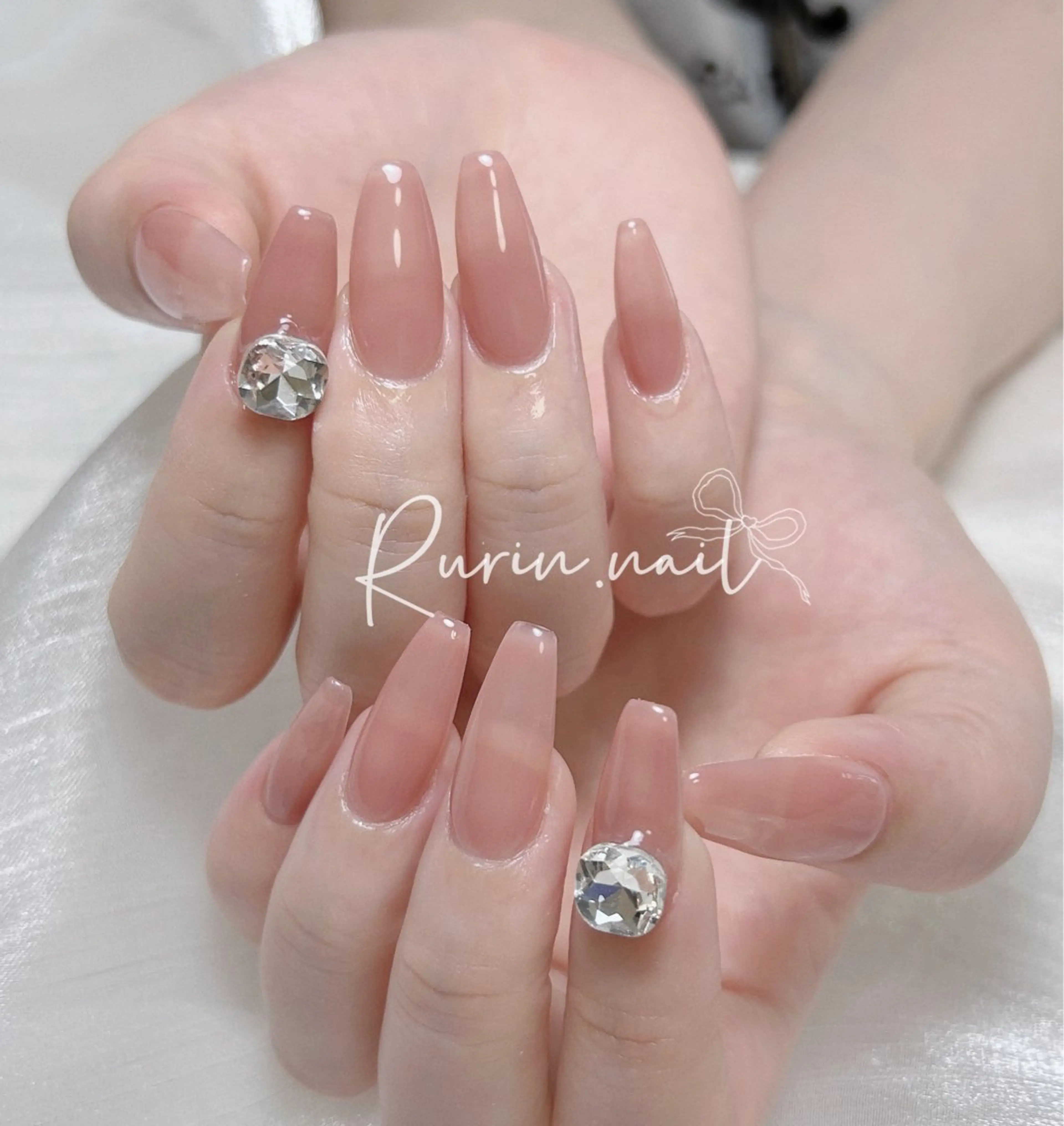 ネイル ワンカラーネイル ハンドネイル ルリン サロン💅のネイルデザイン