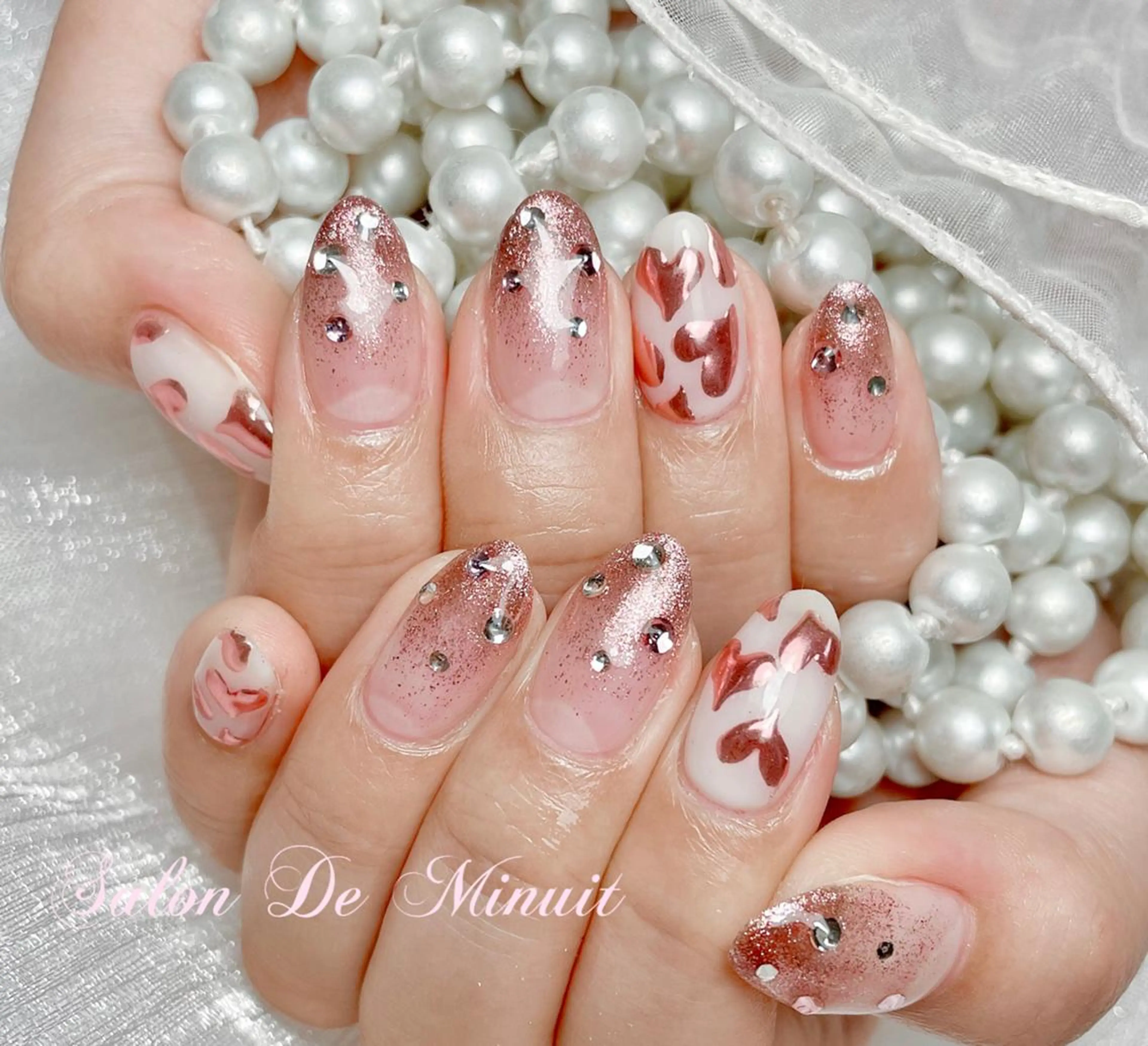 ネイル ハンドネイル ハンドケア Momo 🤍のネイルデザイン