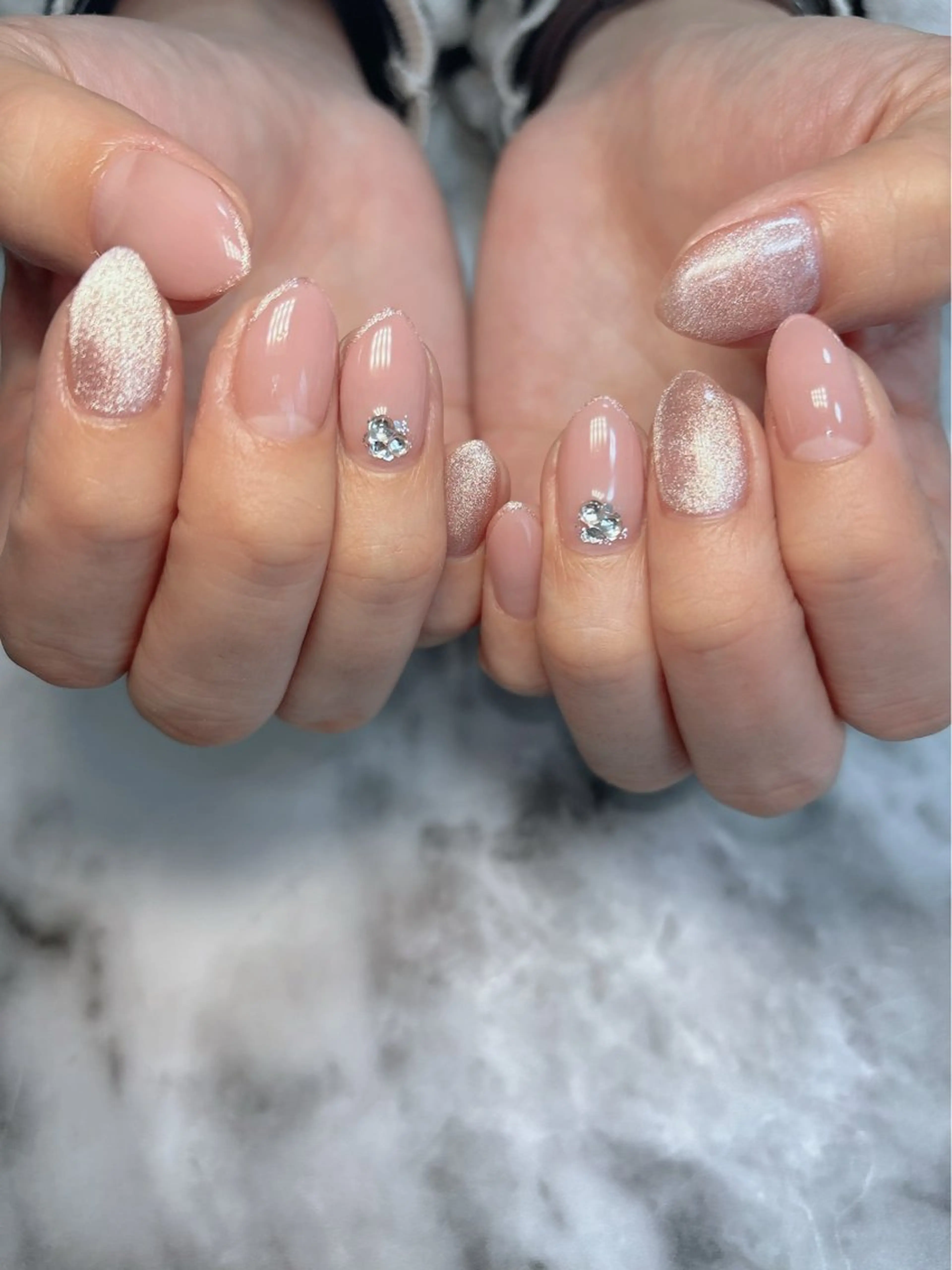 ネイル マグネットネイル ハンドネイル Kayo 💅のネイルデザイン