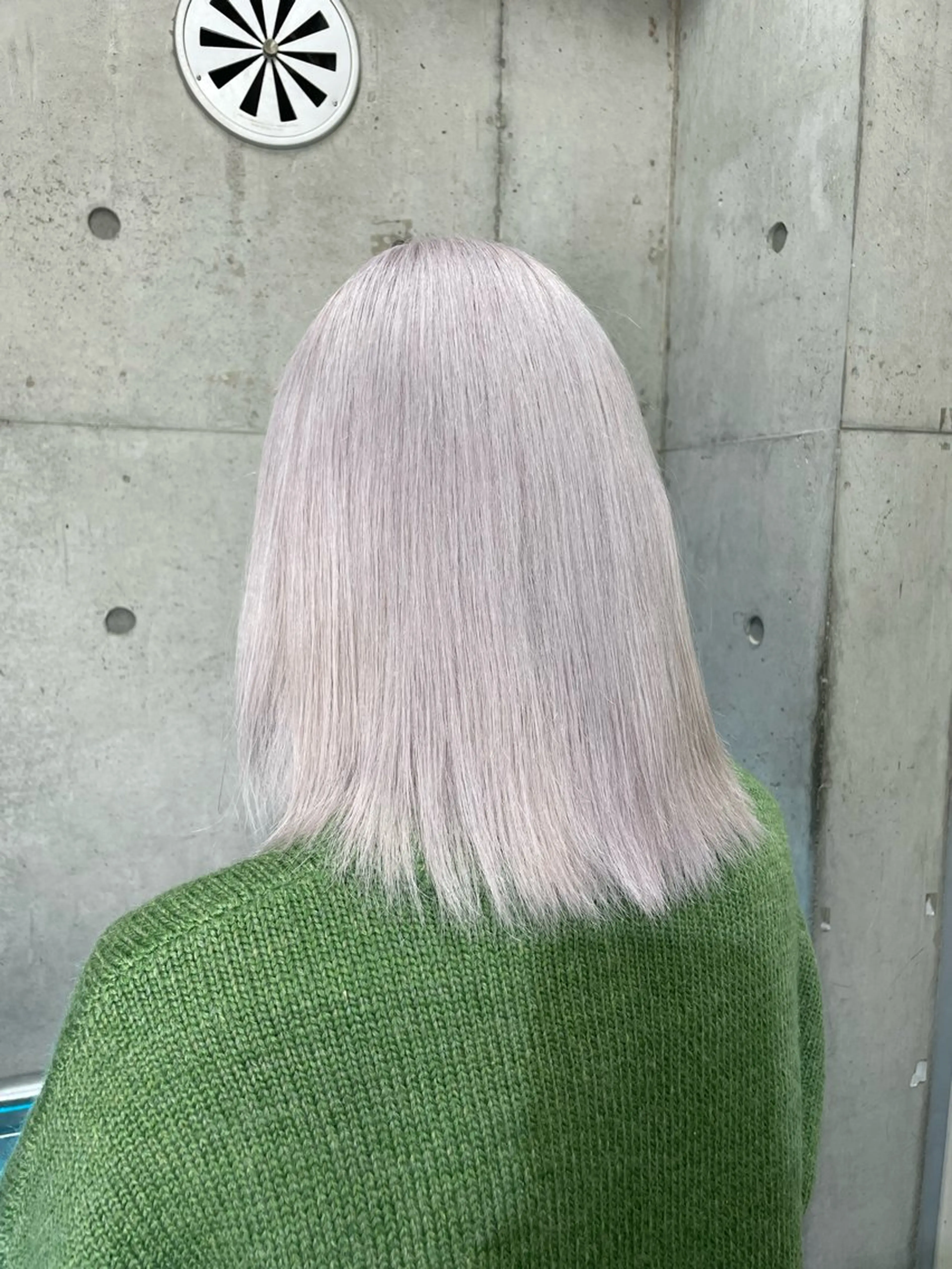 ミディアム ヘアカラー ハイトーン/ブリーチ /ウルフ⛓️MAKIのヘアスタイル