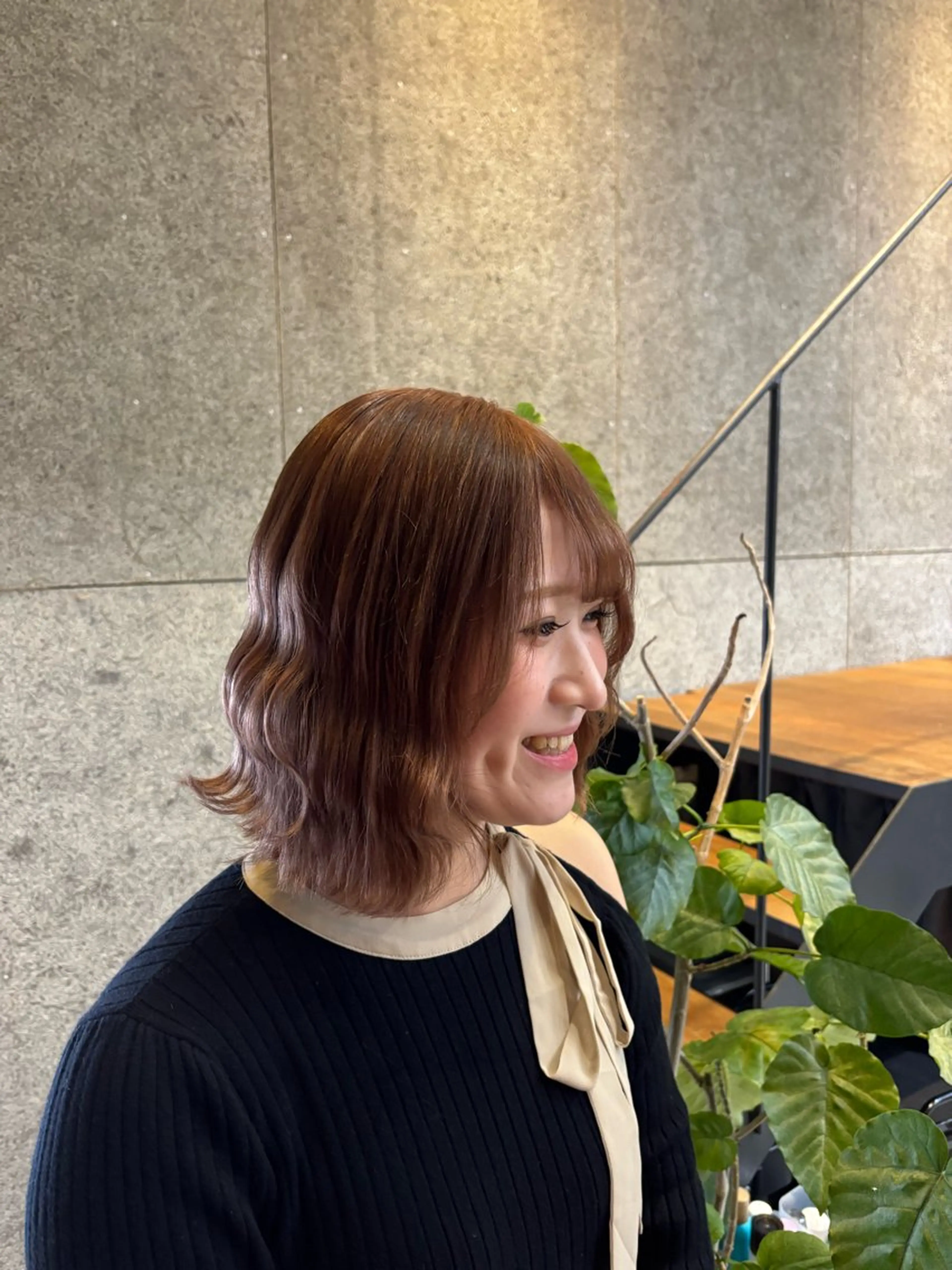 カラー ヘアカラー 🎪🩰艶/モテ カラー❣️reinaのヘアスタイル