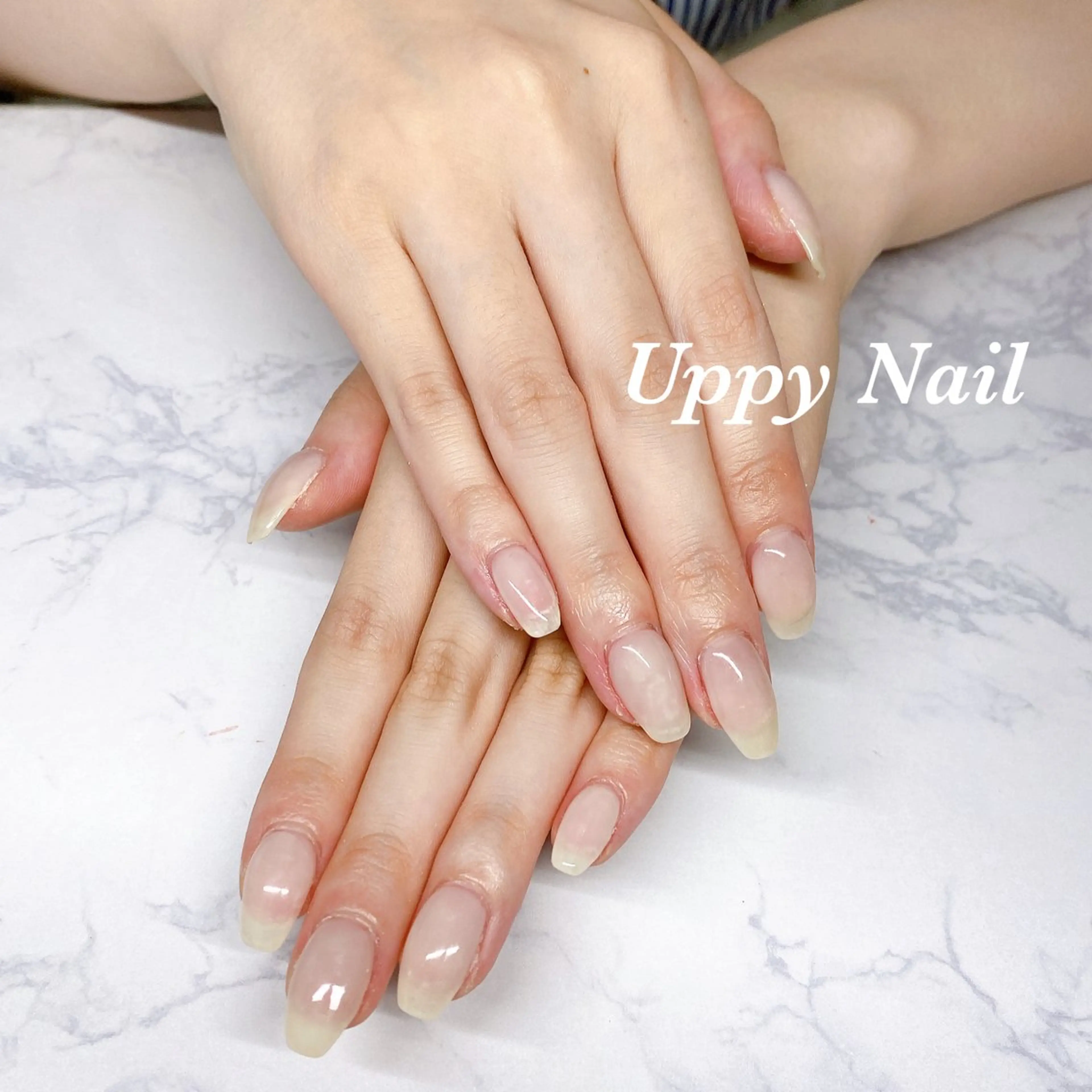 ネイル オフィスネイル ハンドネイル Uppy Nail ukyoのネイルデザイン