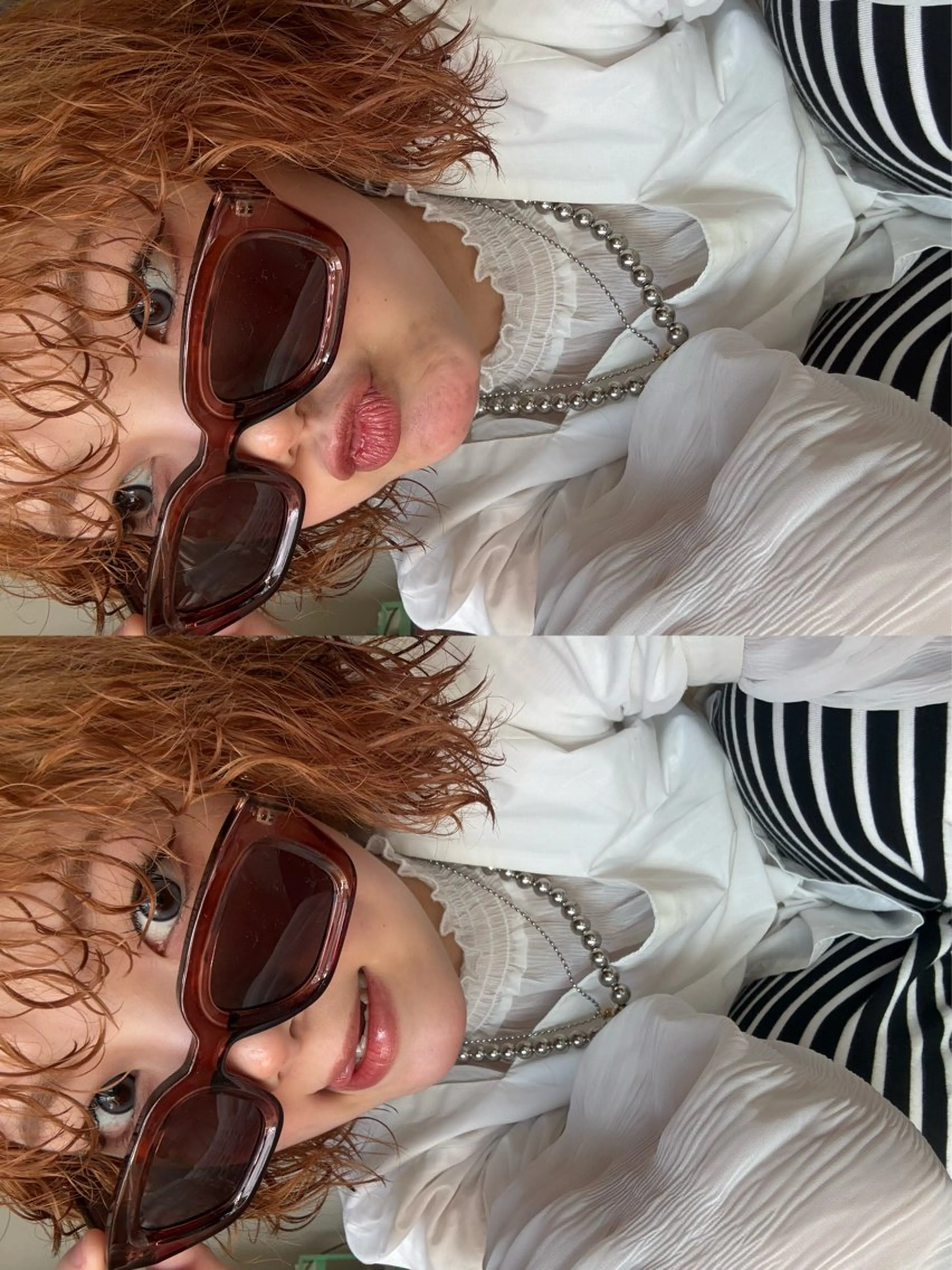 ショート ヘアカラー ☀️個性派/横浜パ ーマ/暖色/ミミのヘアスタイル