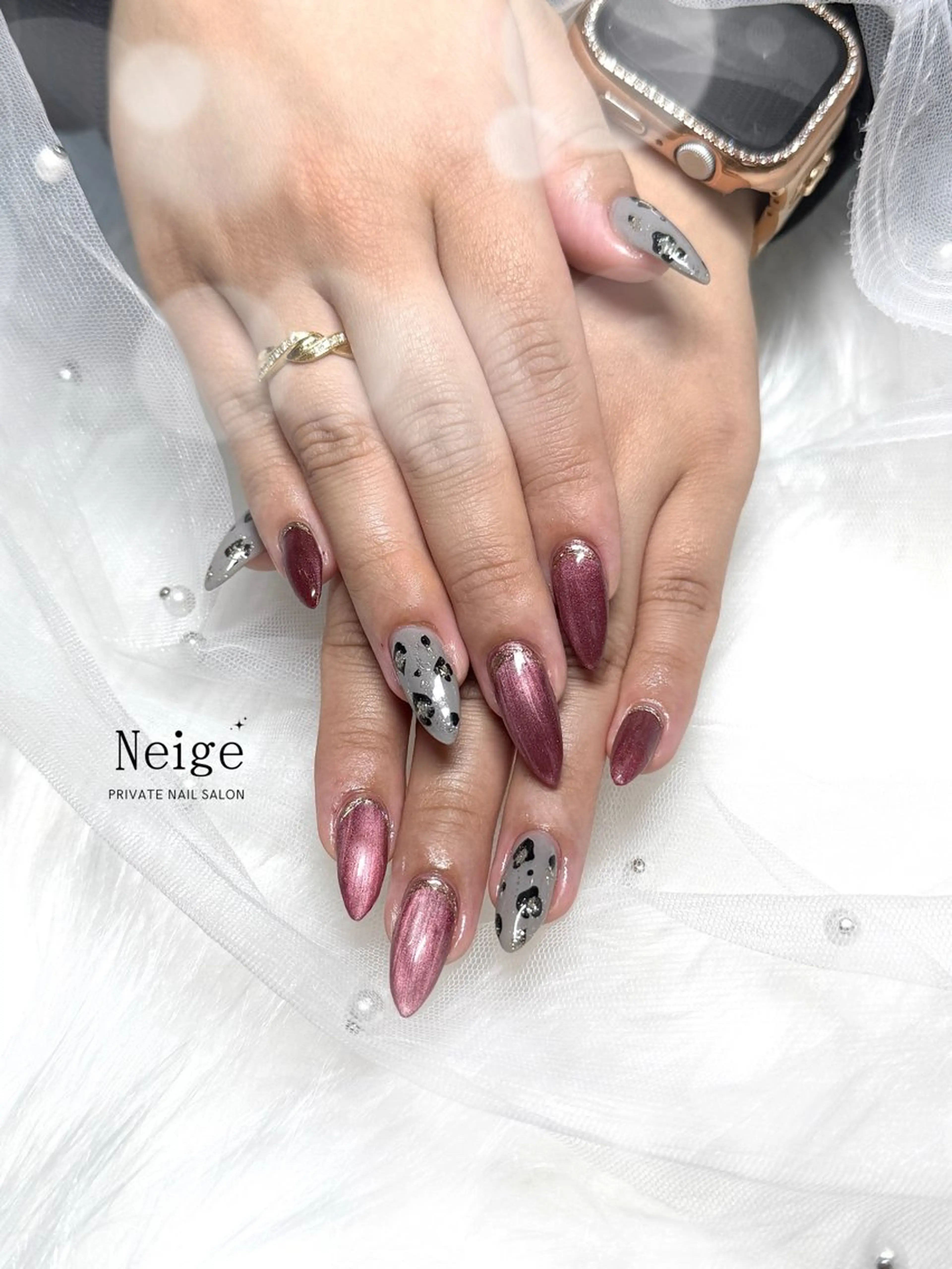 ネイル Neige 𓂃 aiのネイルデザイン