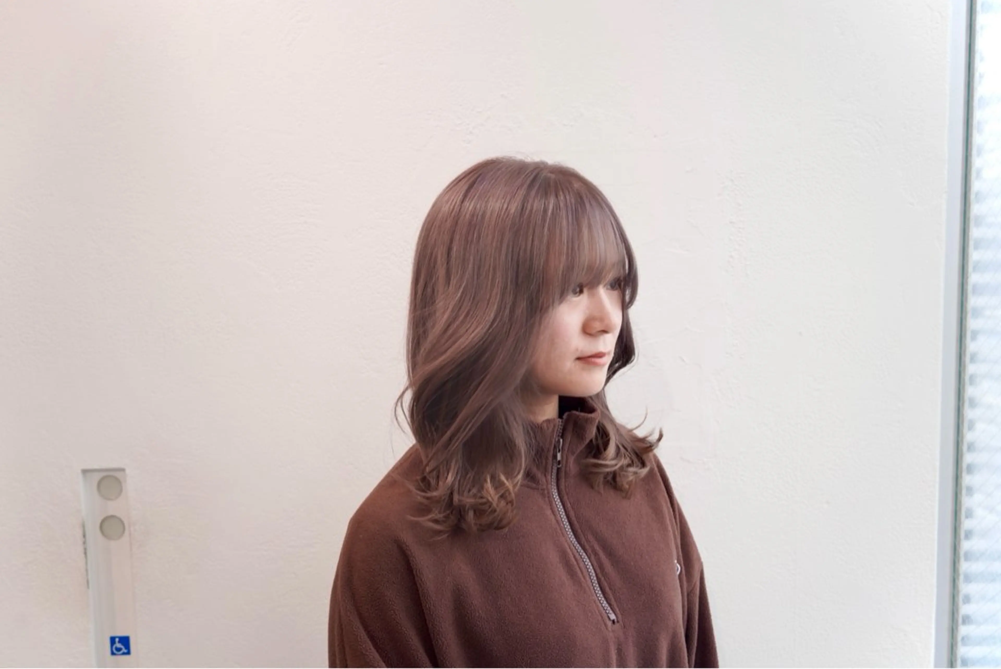 セミロング カラー ボブ/ミディアム sakuのヘアスタイル