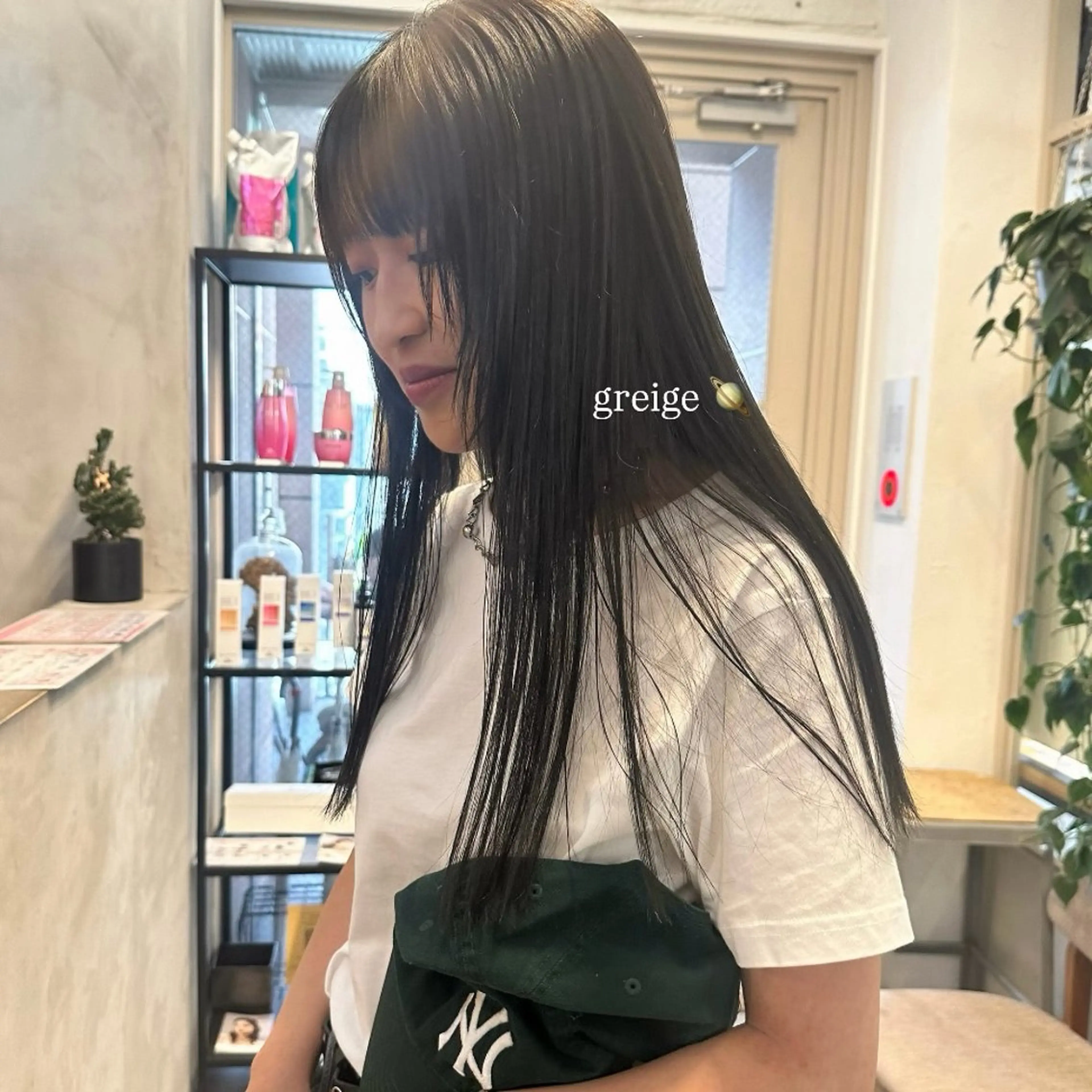 ロング カラー 透明感カラー ヘアカラー 縮毛矯正 Lomalia/ Mariamu🫧のヘアスタイル