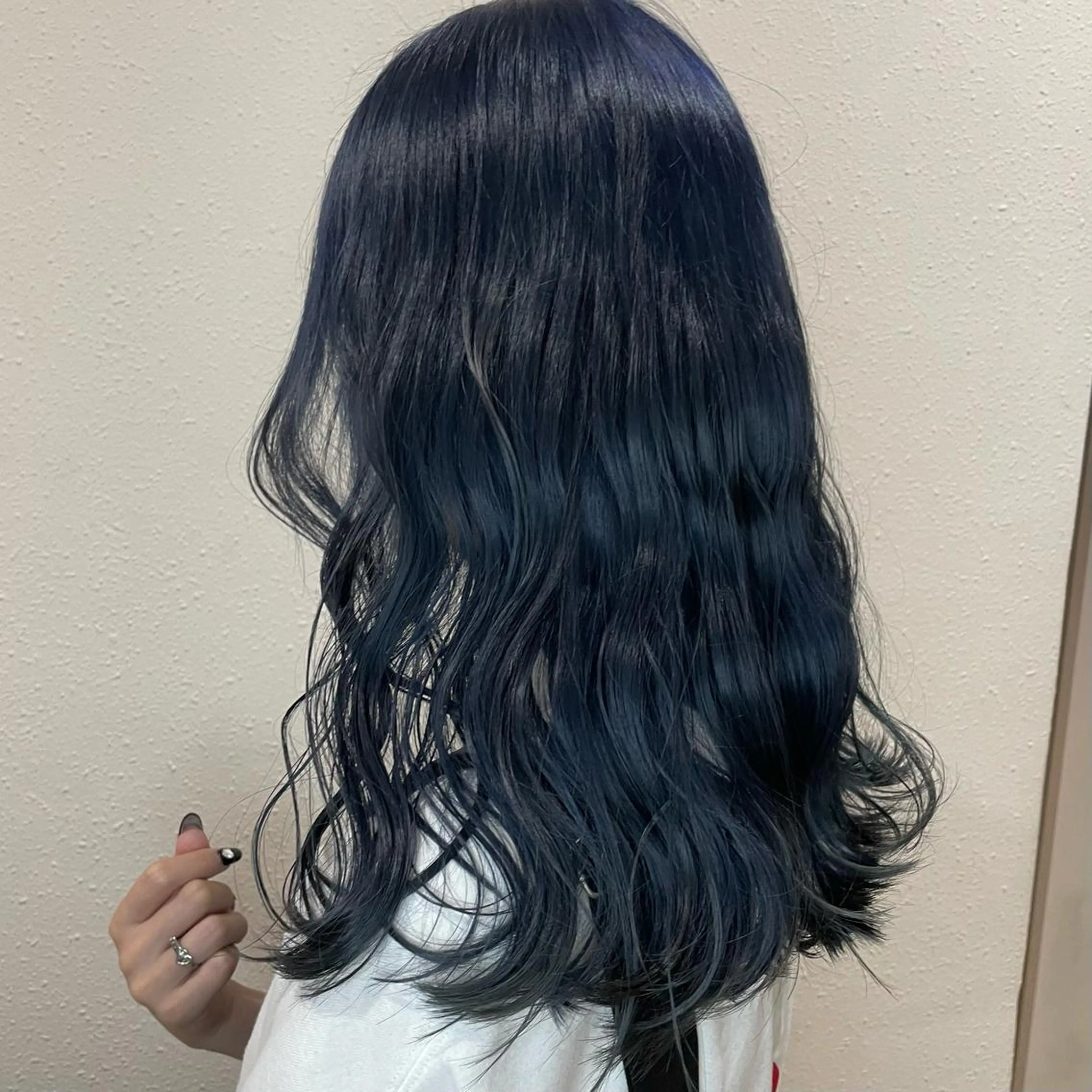 セミロング カラー 韓国𝐻𝑎𝑖𝑟 🇰🇷🖤ハラのヘアスタイル