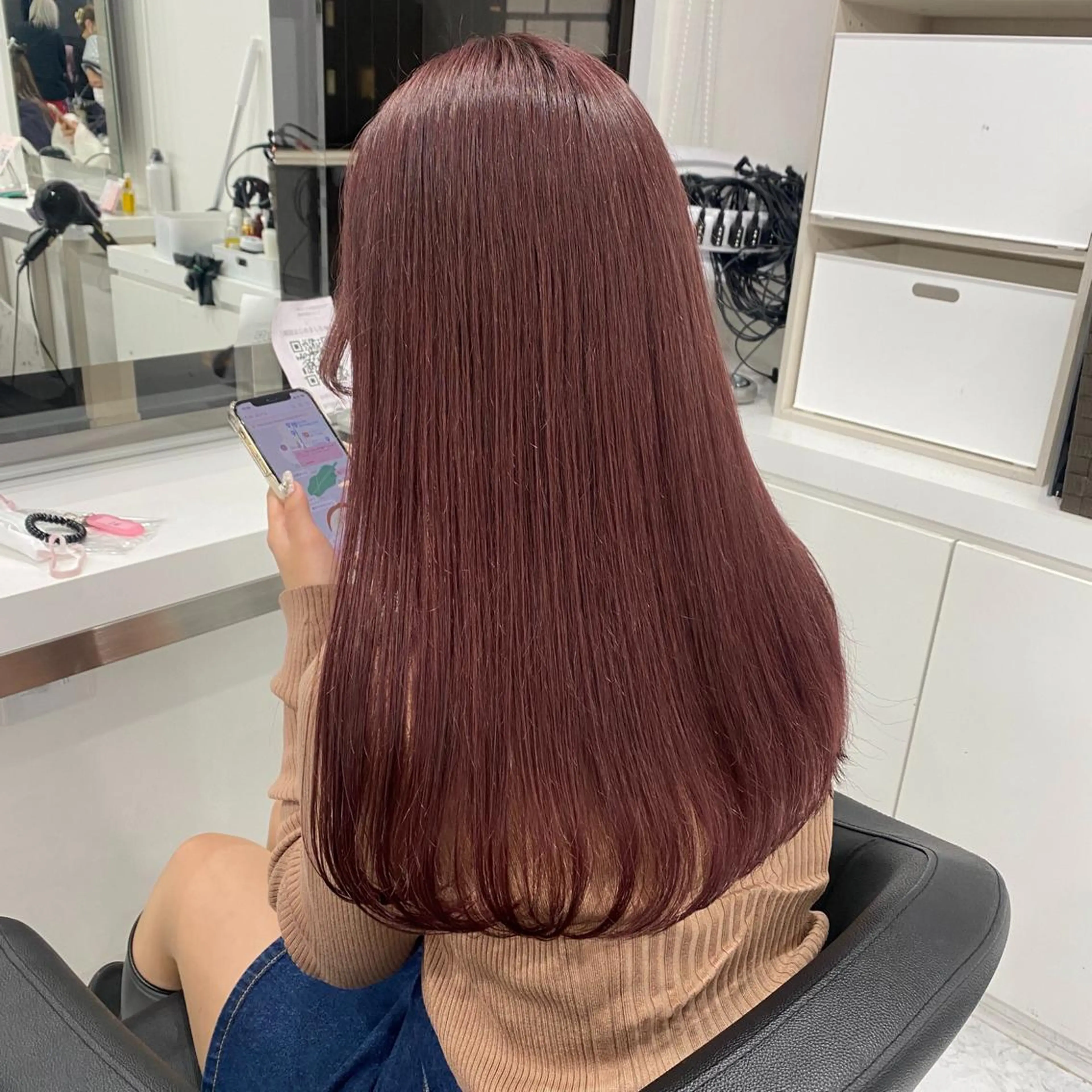 カラー ブリーチなし透明感 💗RYOTAのヘアスタイル