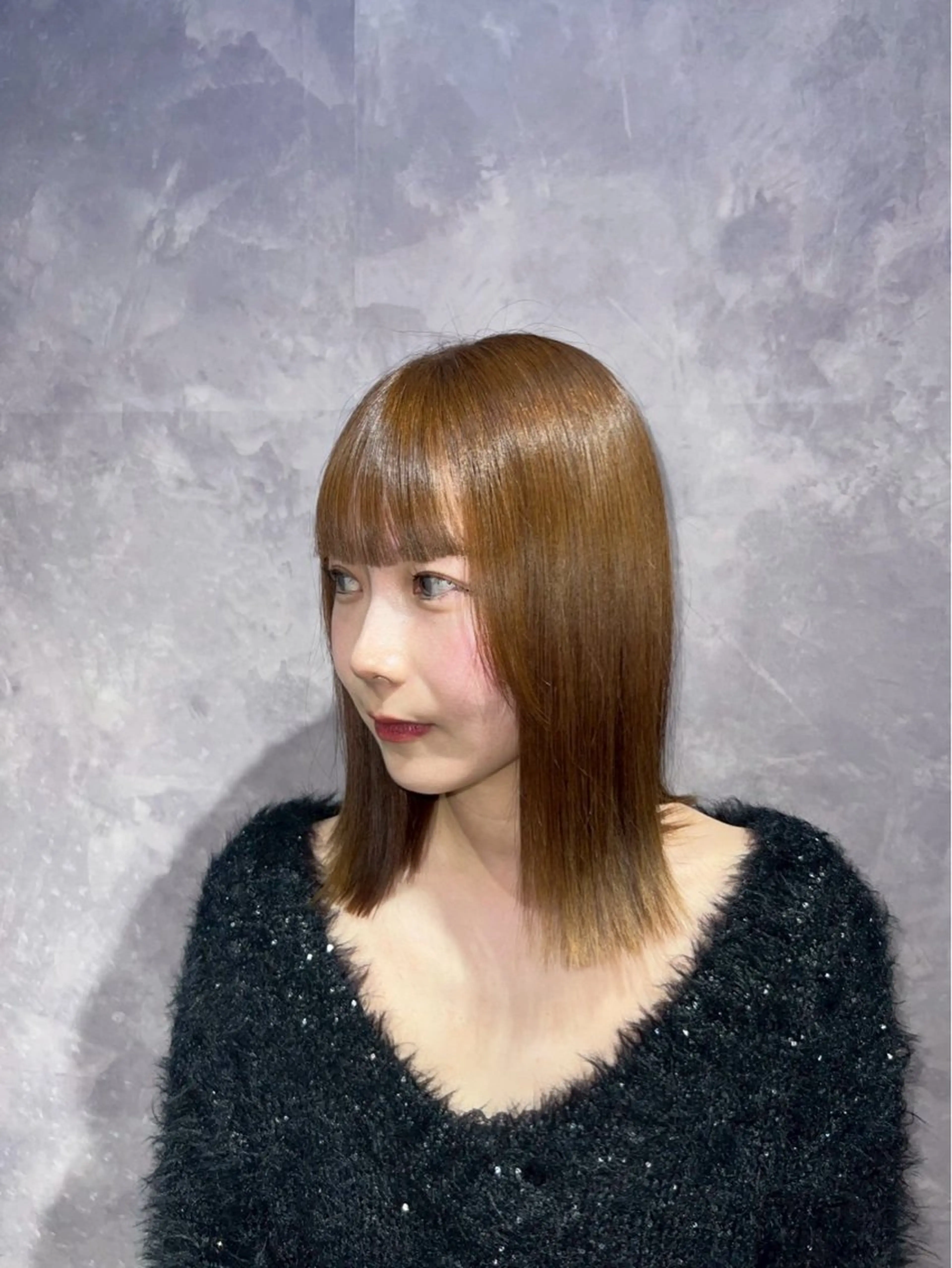 【ミニモ価格🎟】うる艶カラー＋3stepトリートメント💇‍♀️¥6050の写真