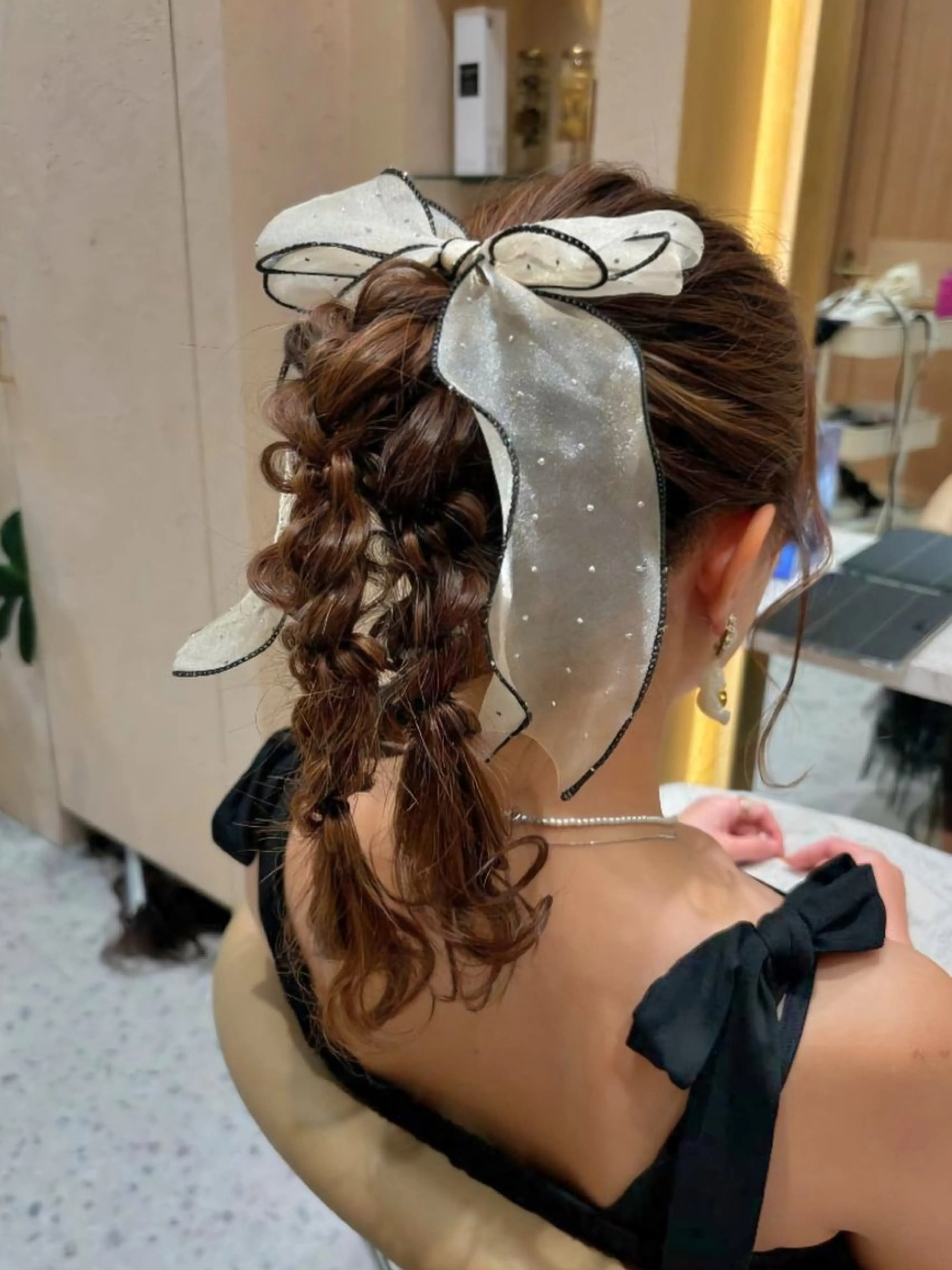 ヘアアレンジ あかね☆ヘアアレンジ /ボブ/縮毛矯正のヘアスタイル