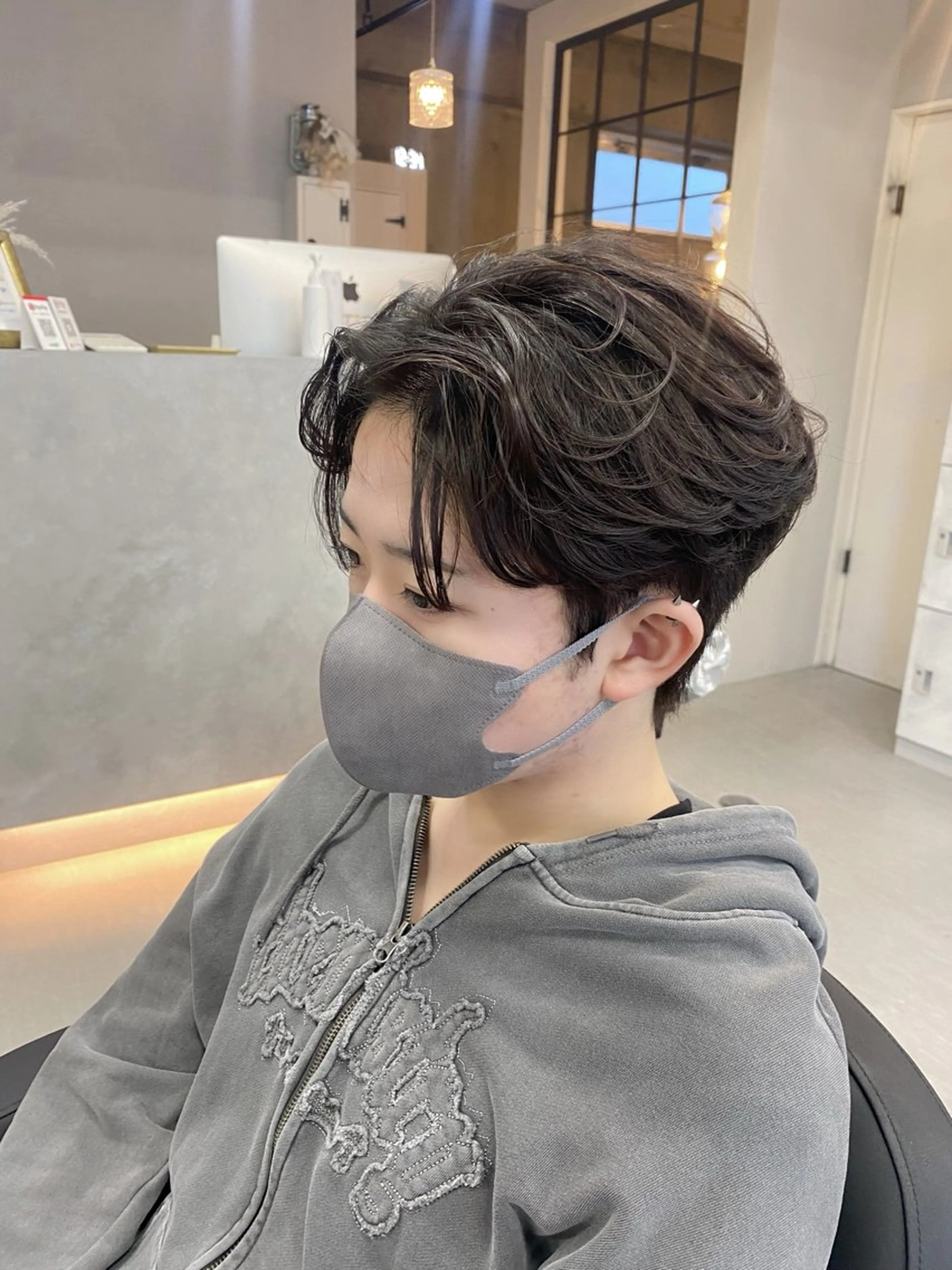 メンズ ダウンパーマ メンズパーマ ‎XELM高崎‎‎‎ ‎‎🤍Kyoka‎のヘアスタイル