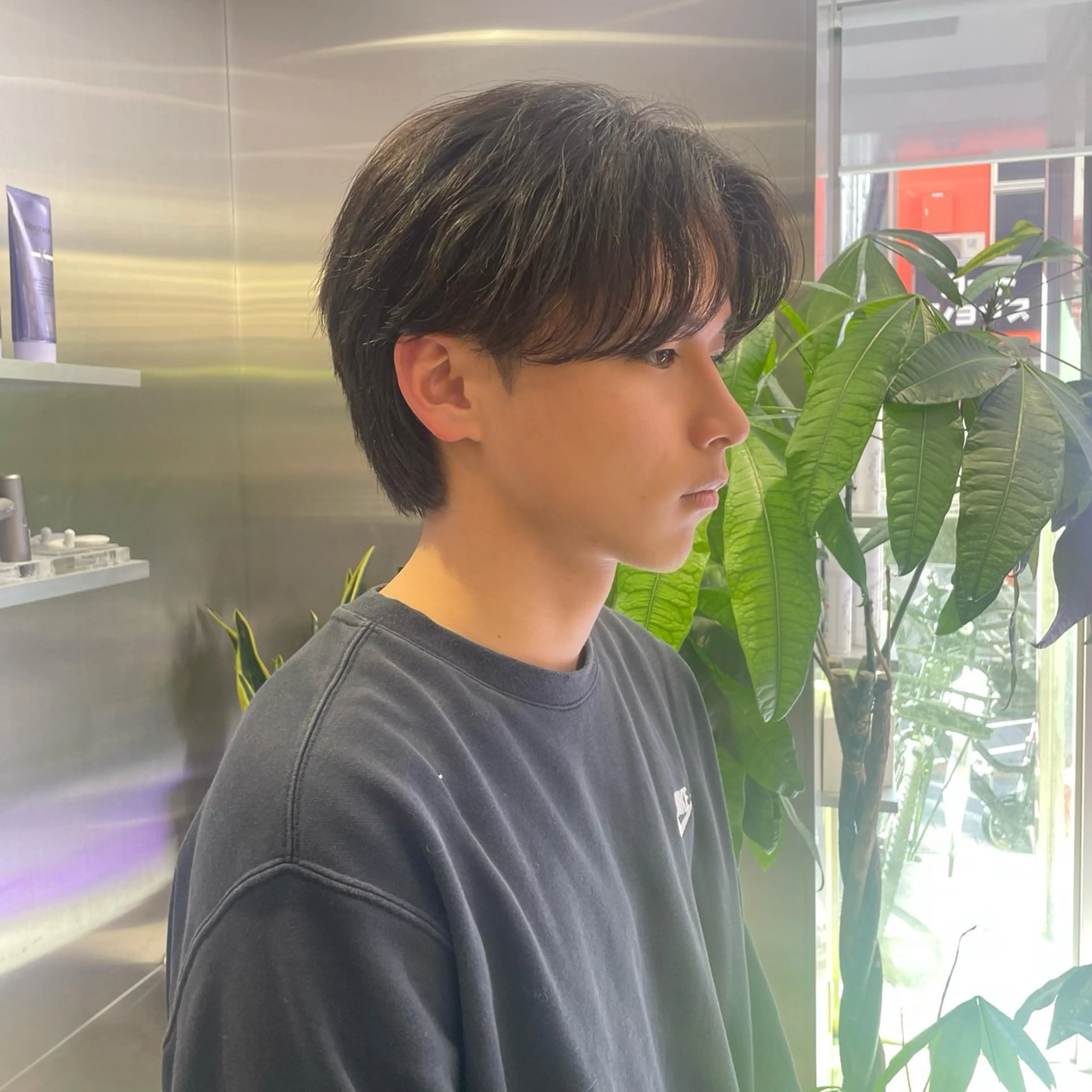 メンズ クルミ/ 💕ワンホンネイルのネイルデザイン