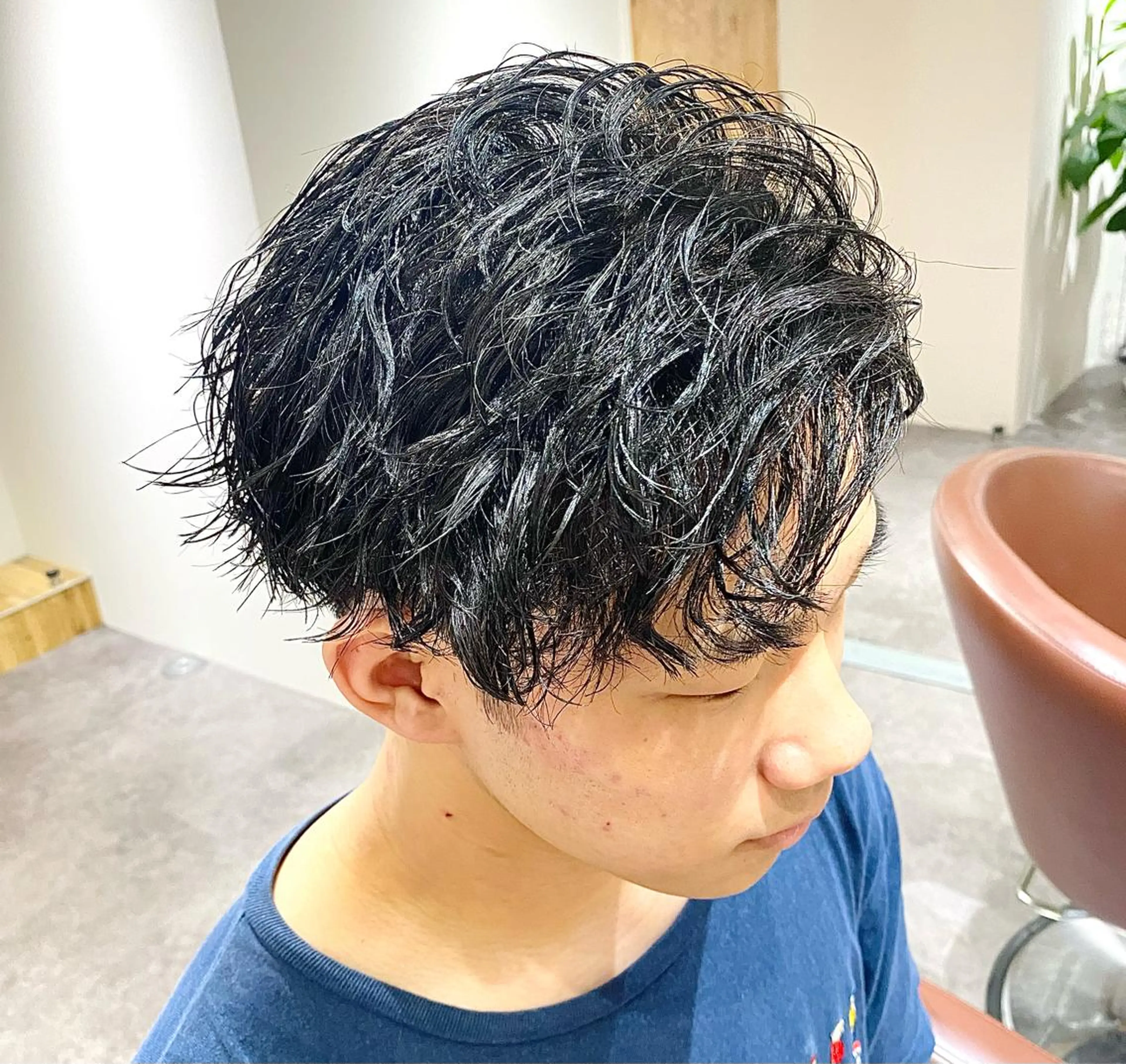 パーマ メンズ トレンドパーマ‼️ NAOKI💥のヘアスタイル