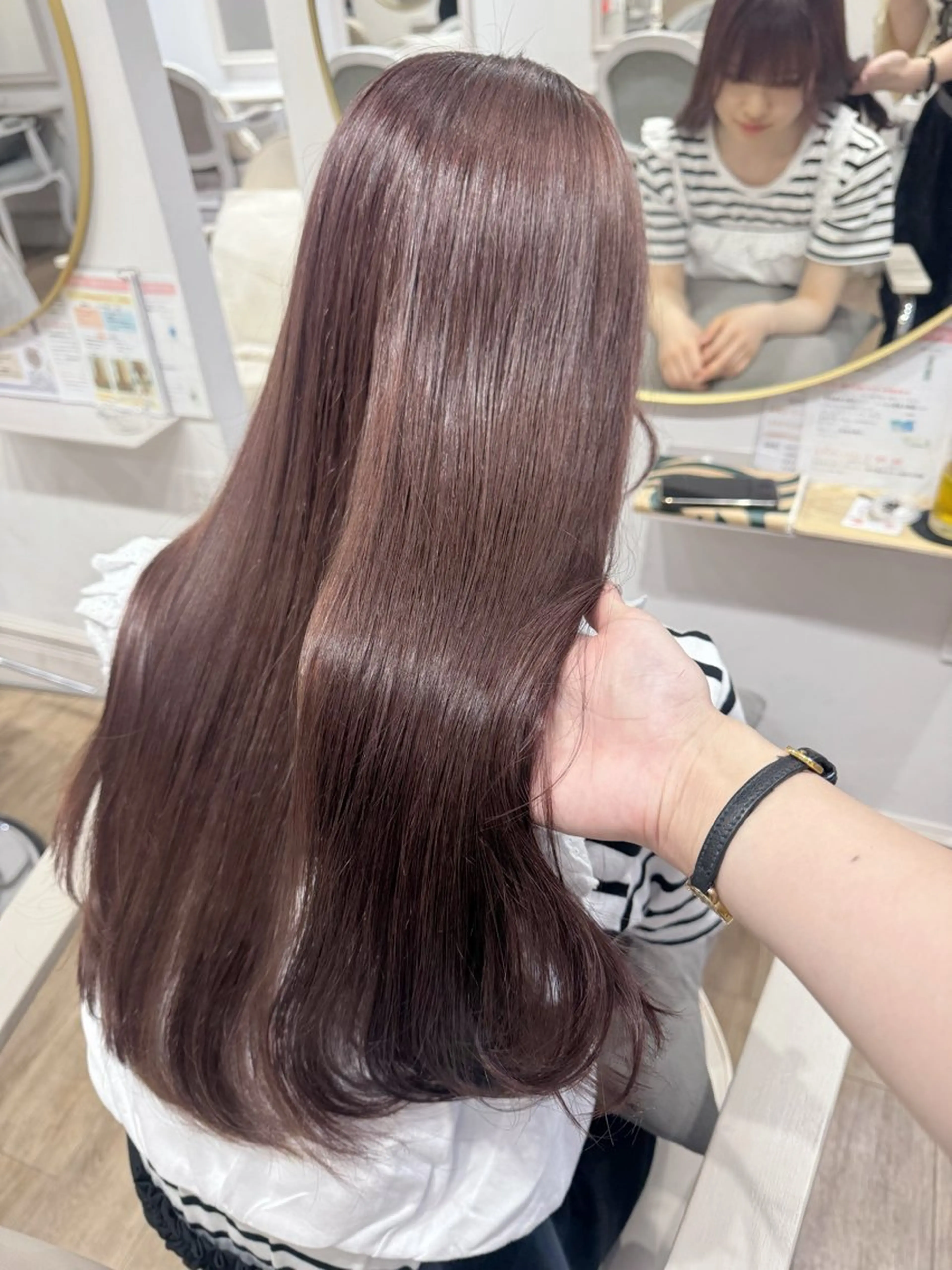 カラー 🌷柔らかクリーミー 🤍kirari🌷のヘアスタイル