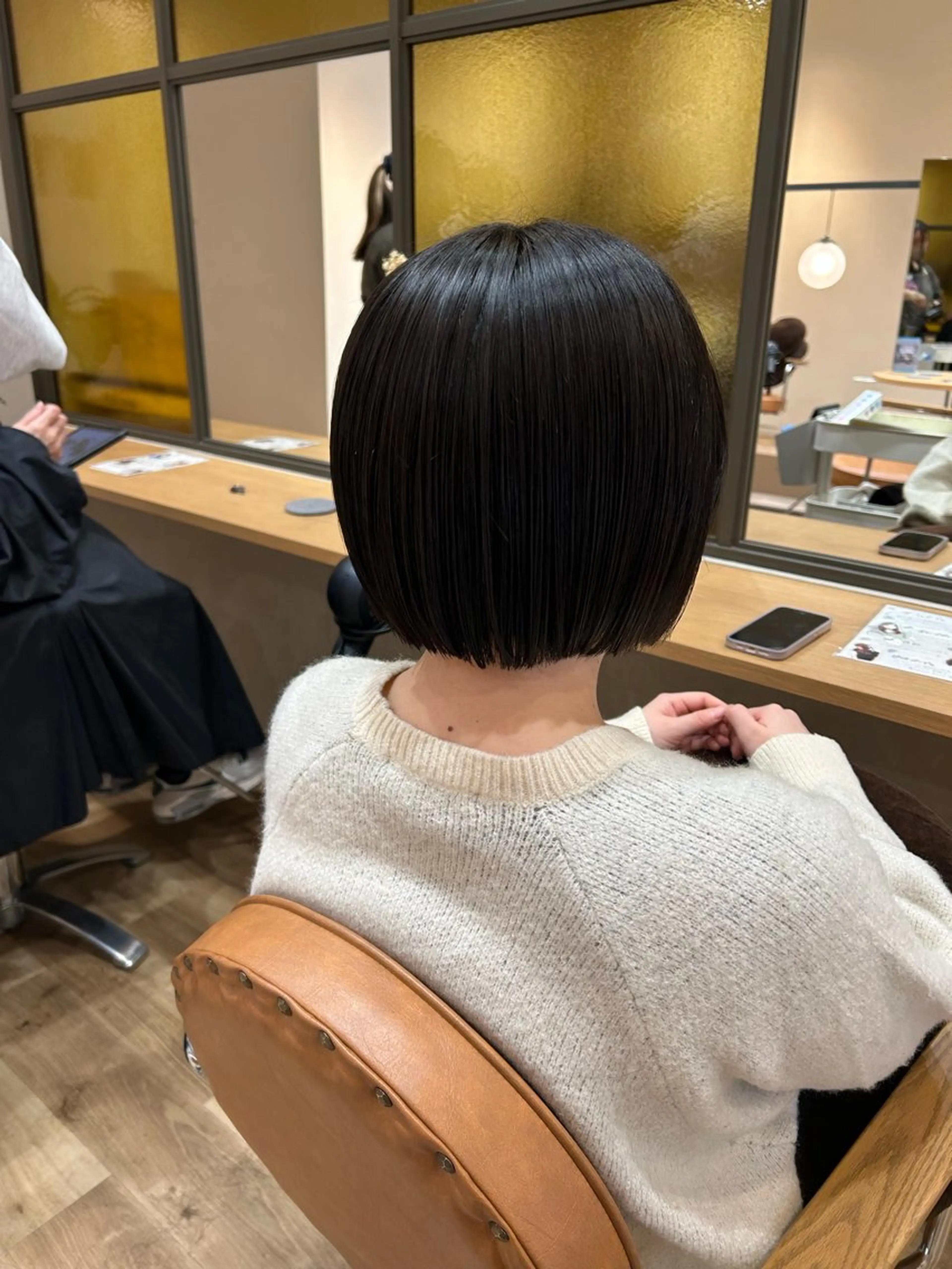 ミディアム 宮本 季奈のヘアスタイル