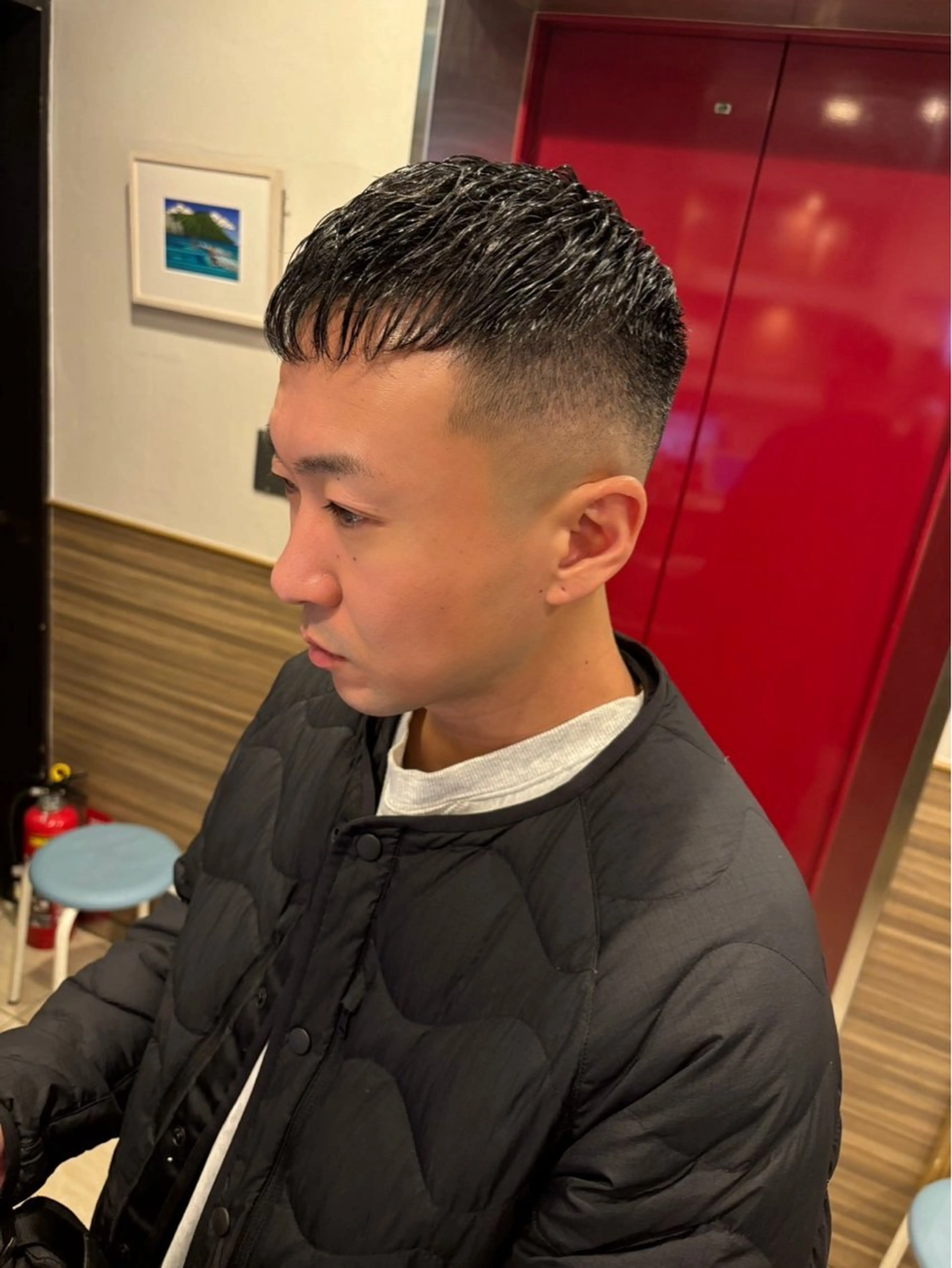 ショート パーマ カット パーマ特化 三浦楓雅のヘアスタイル