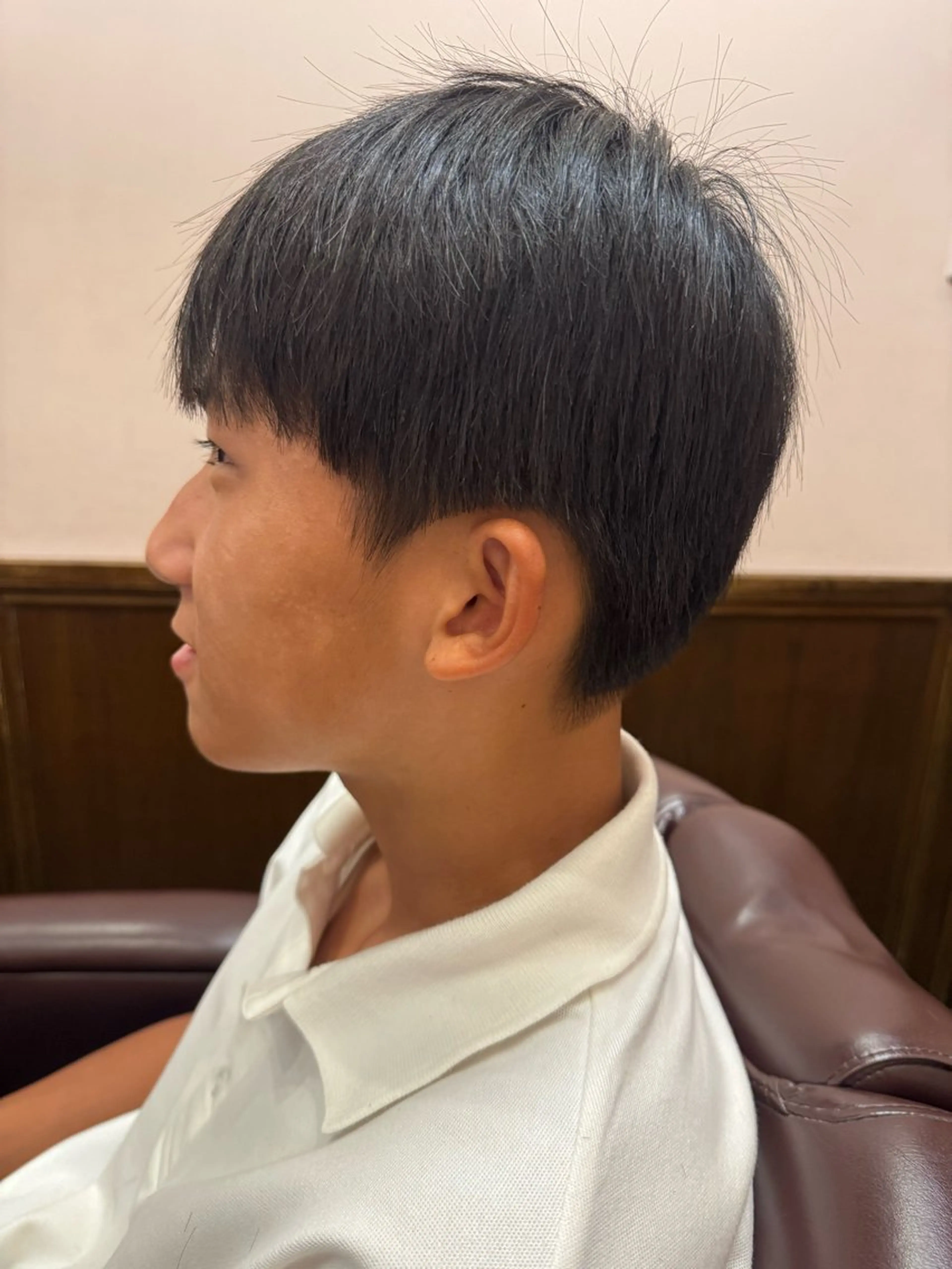 ミディアム いしだ かりなのヘアスタイル