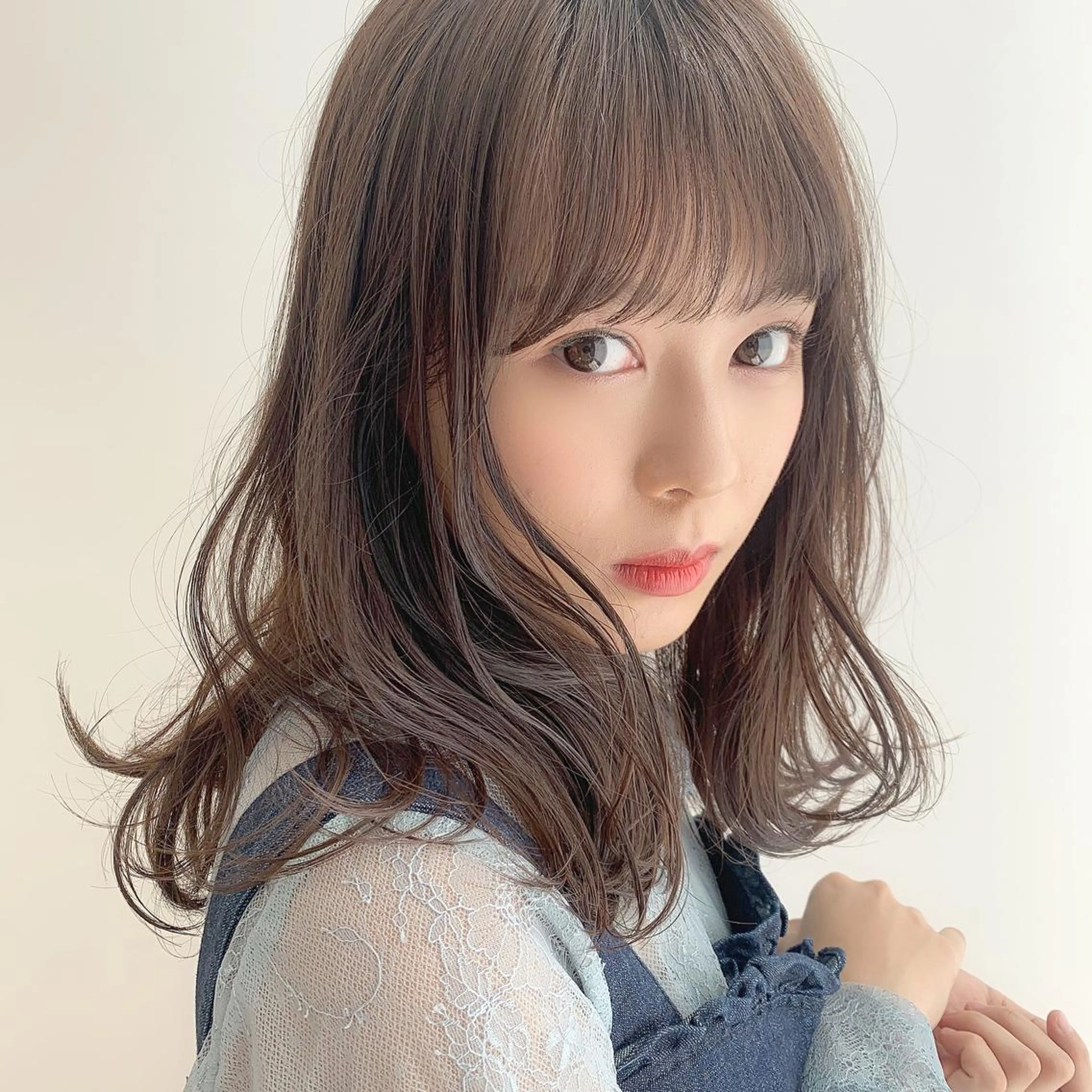ミディアム 💖レイヤー×美髪 💖momoのヘアスタイル