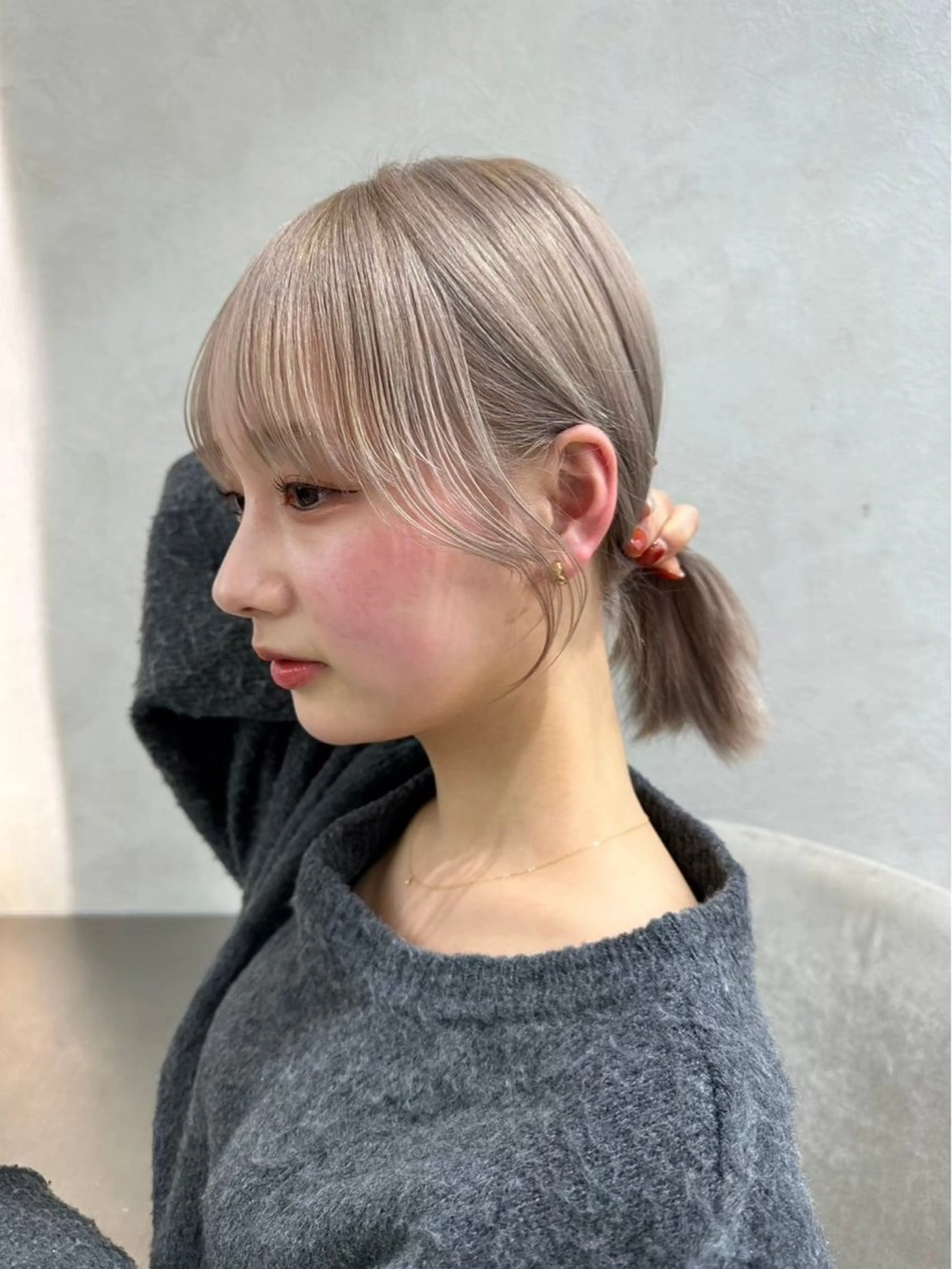 カラー カット ヘアカラー あ い か 🎀 レイヤーカットのヘアスタイル