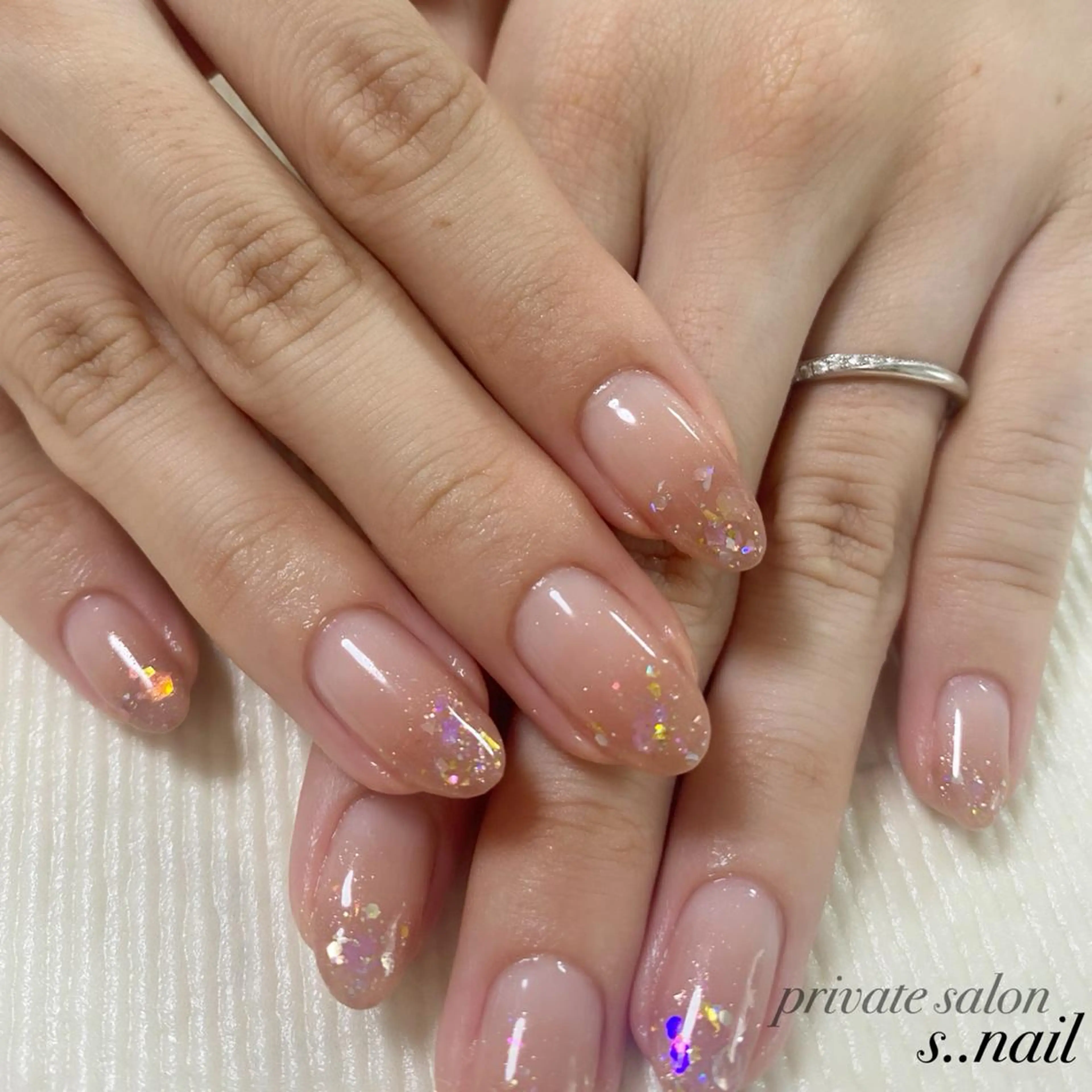 ネイル ラメ(グリッター) ハンドネイル フットネイル s..nail / MORITAのネイルデザイン