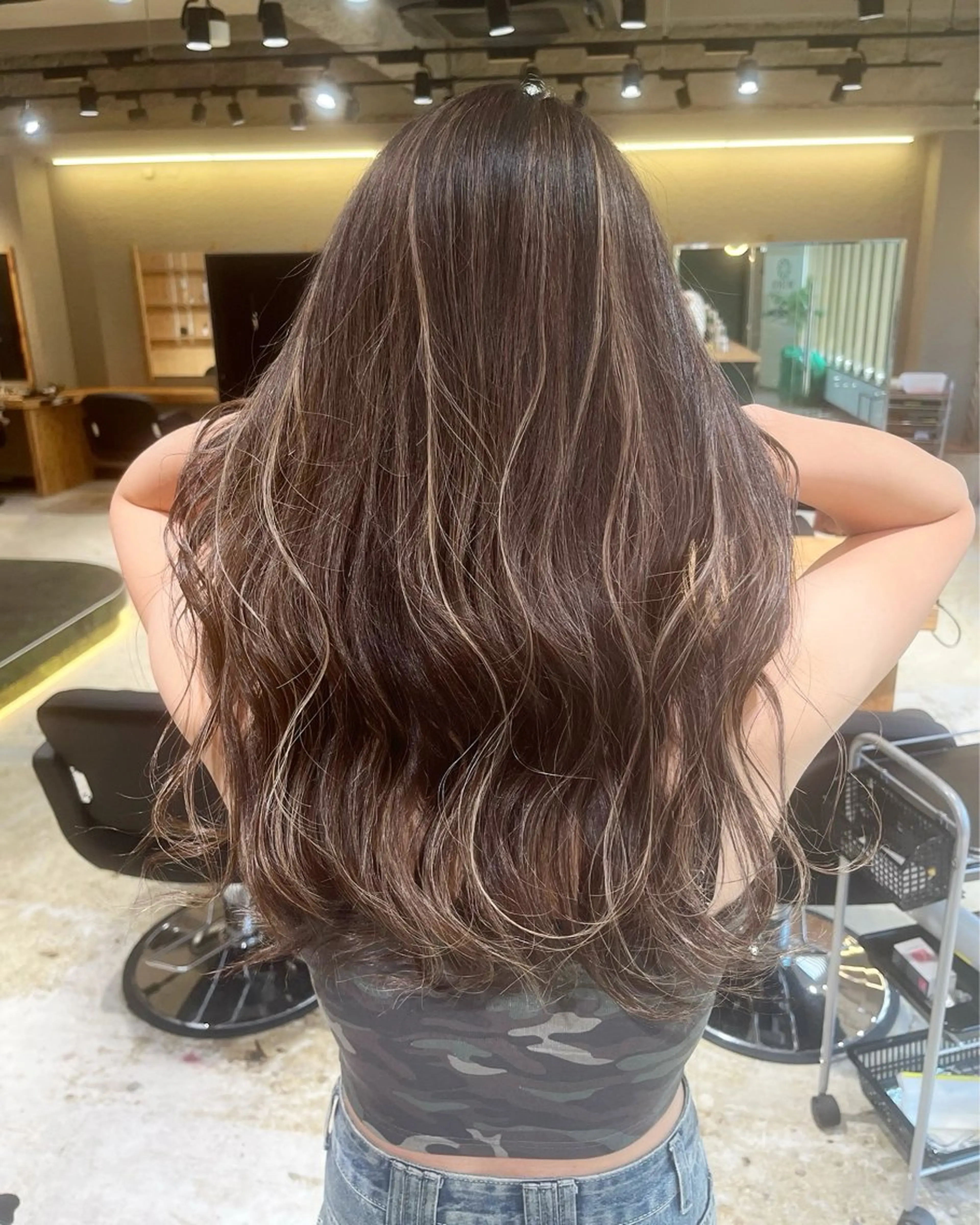 セミロング 🏅EIGHT難波/ 【店長】タモツのヘアスタイル