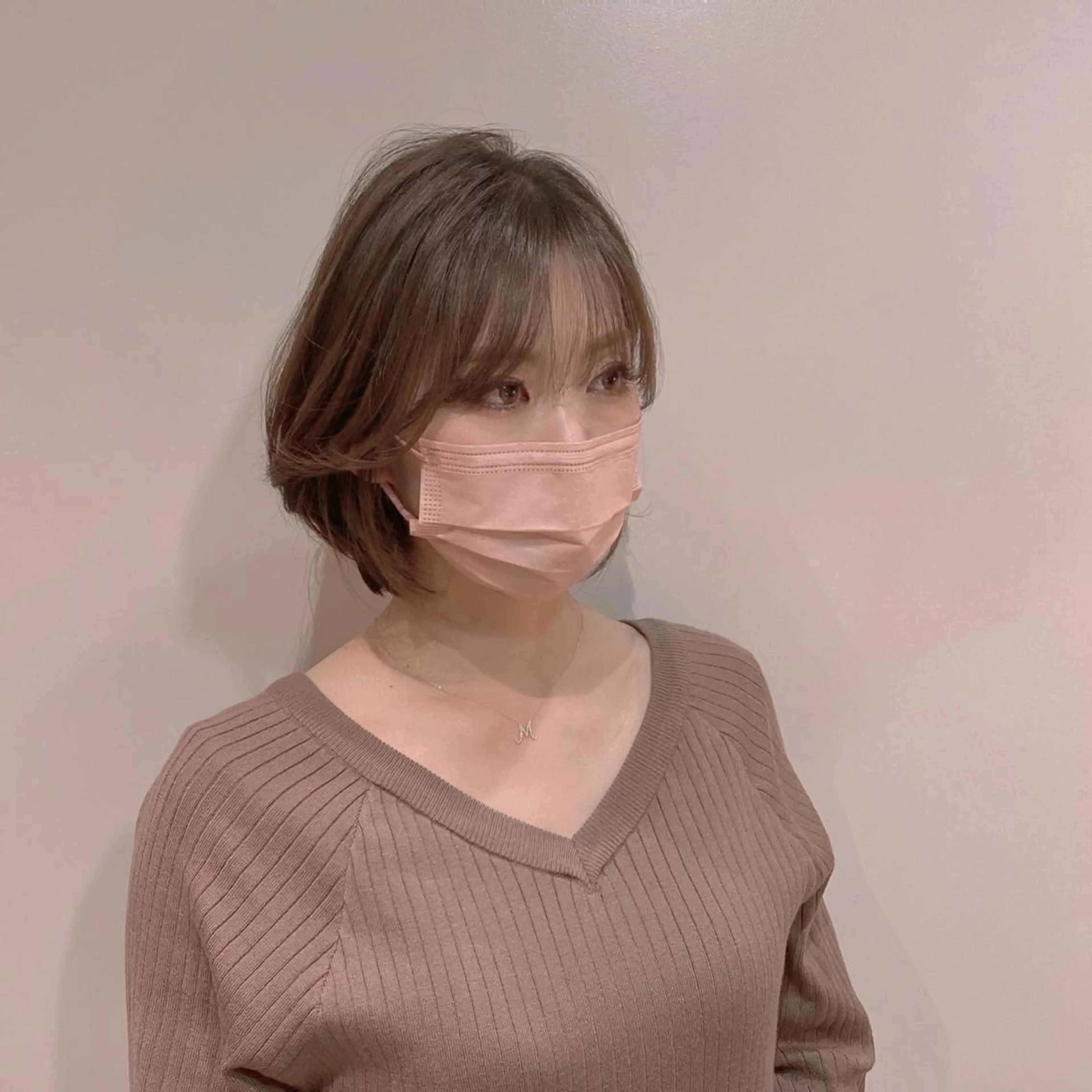 ショート カット ヘアカラー トリートメント パーソナルカラー lapiax阿部のヘアスタイル