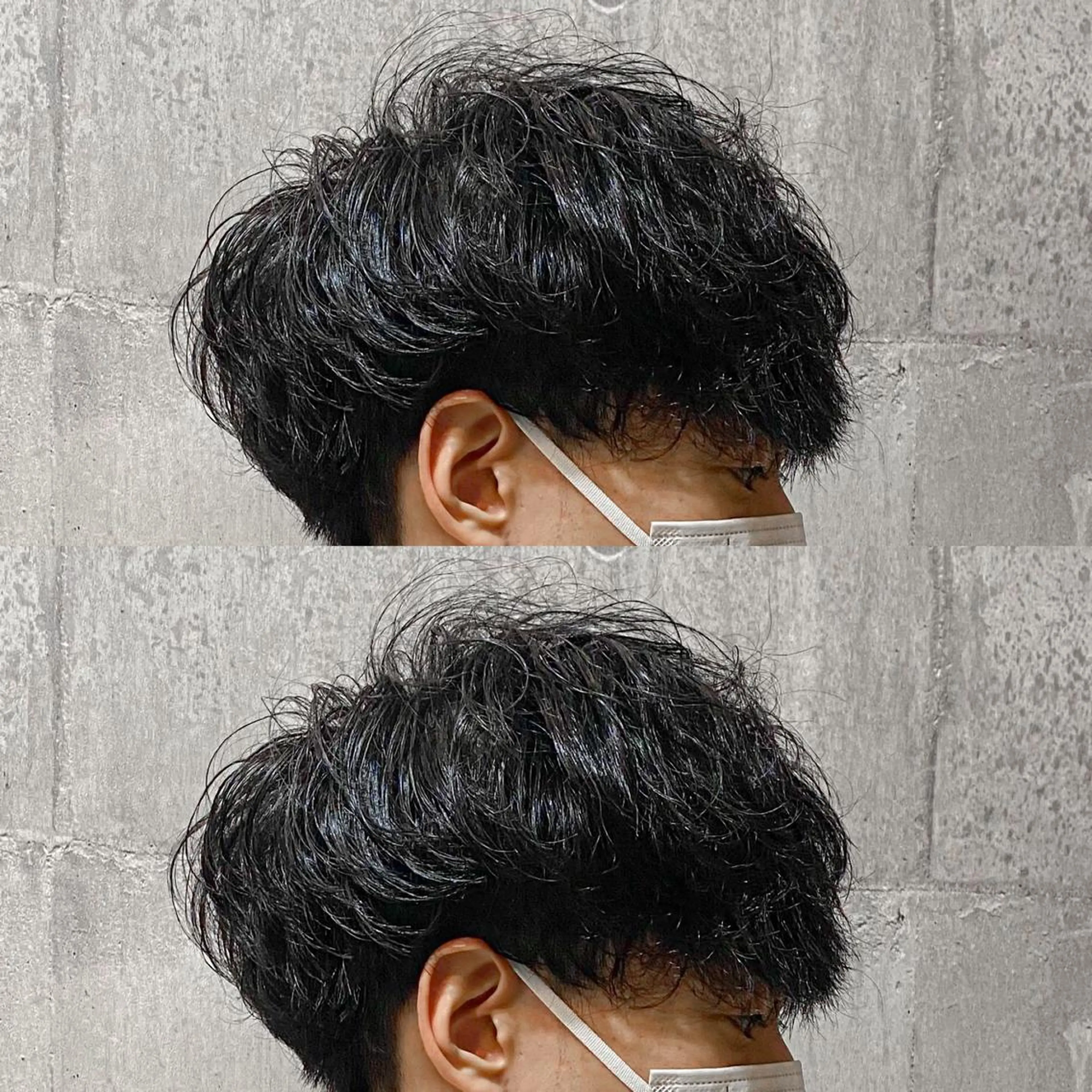 パーマ メンズ 高橋 宏輔のヘアスタイル