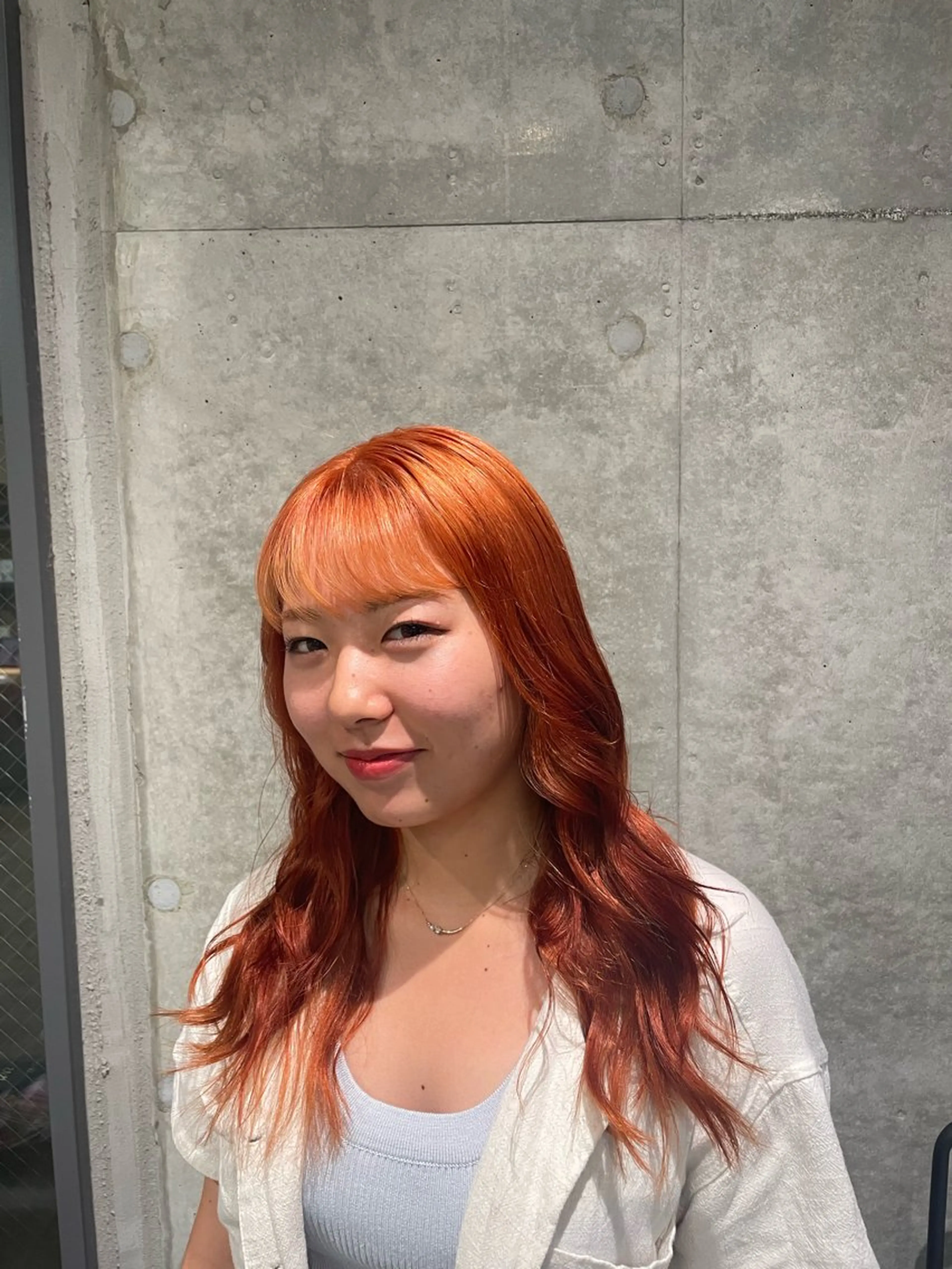 セミロング PANOLA下北沢 中川夢菜のヘアスタイル