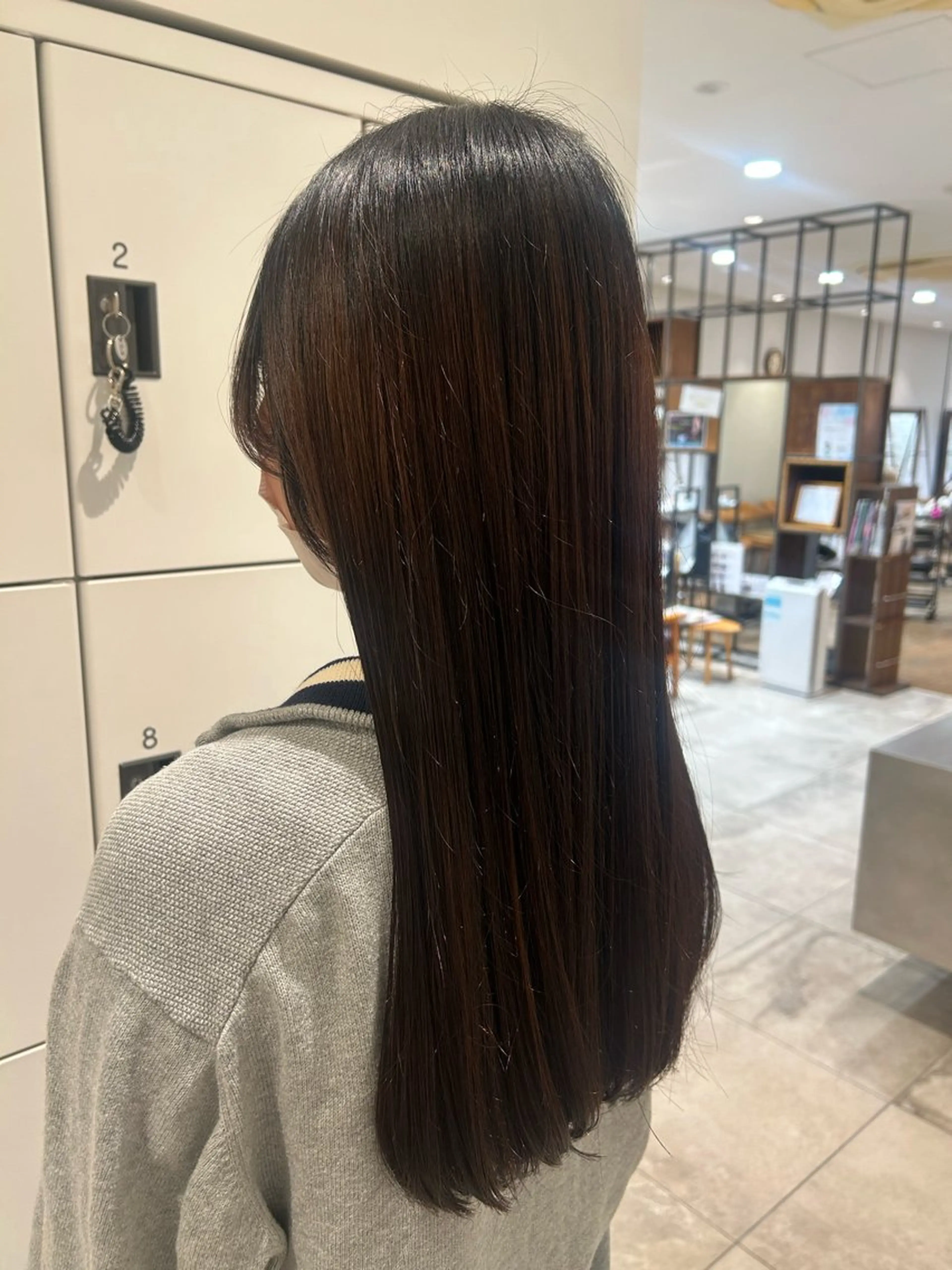 ロング 竹本 優莉那のヘアスタイル