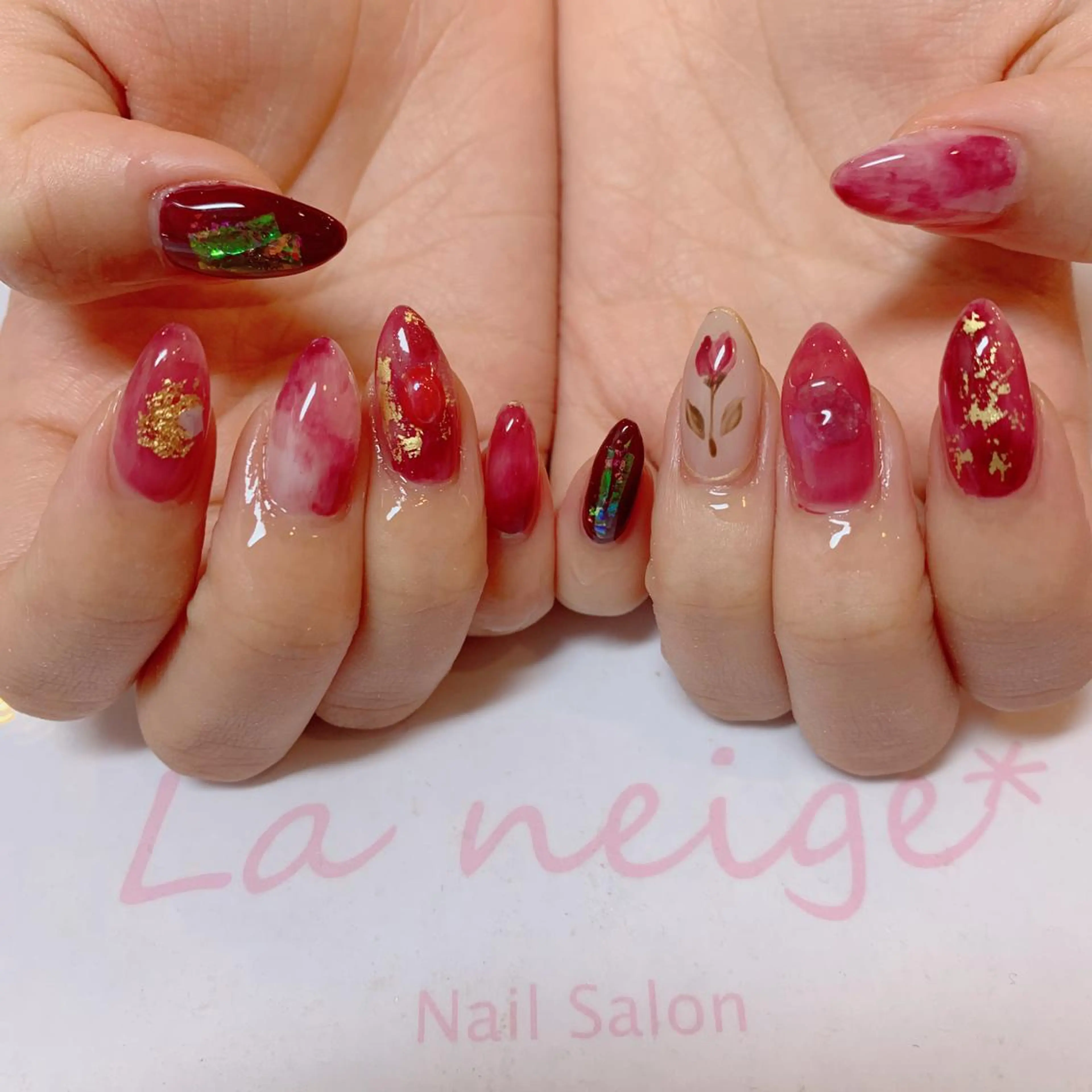 ネイル La neige* yuki 🐩🌙のネイルデザイン