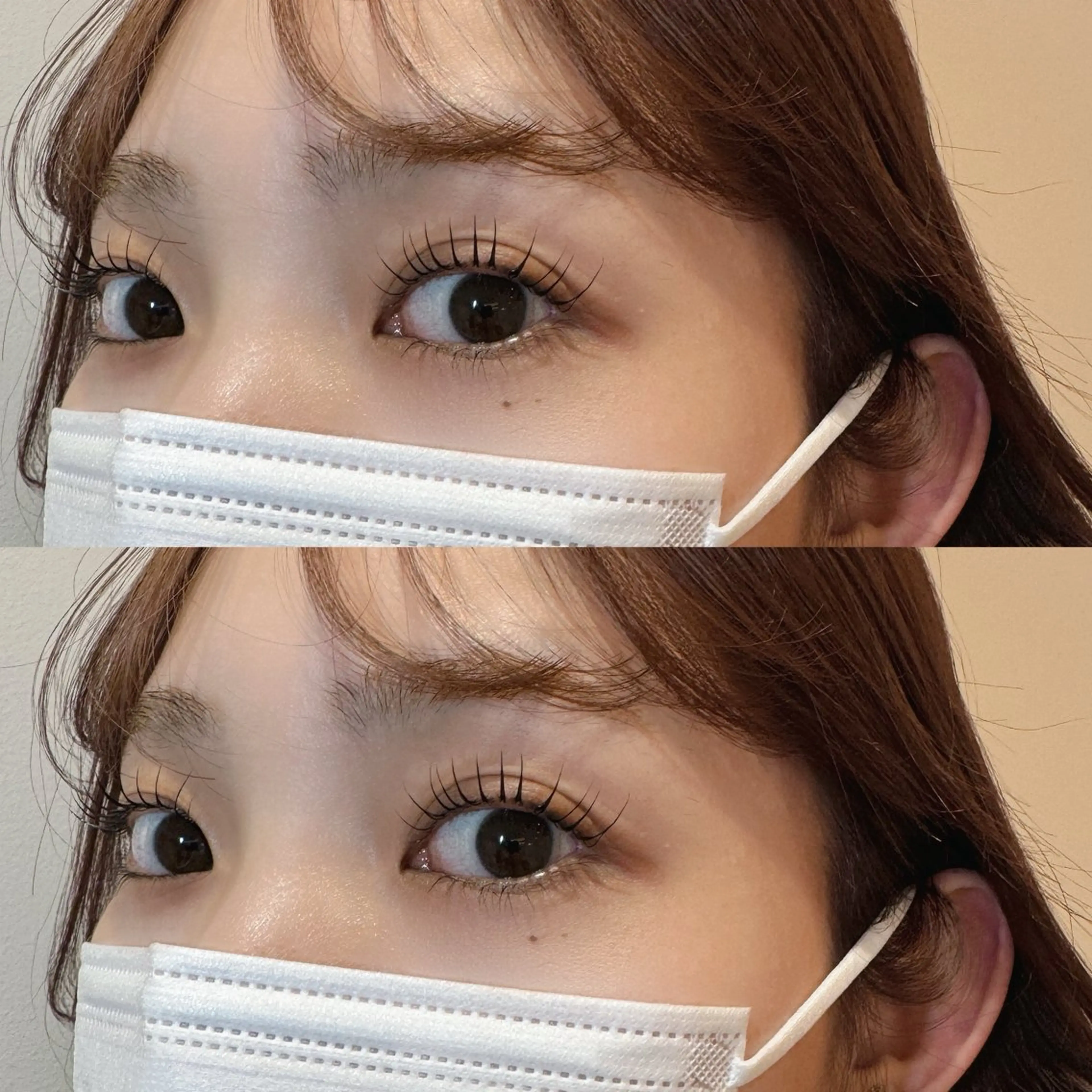 マツエク・マツパ パリジェンヌラッシュリフト まつげパーマ 一重×まつ毛パーマ nya-meluxe 杵渕彩希のマツエク・マツパデザイン