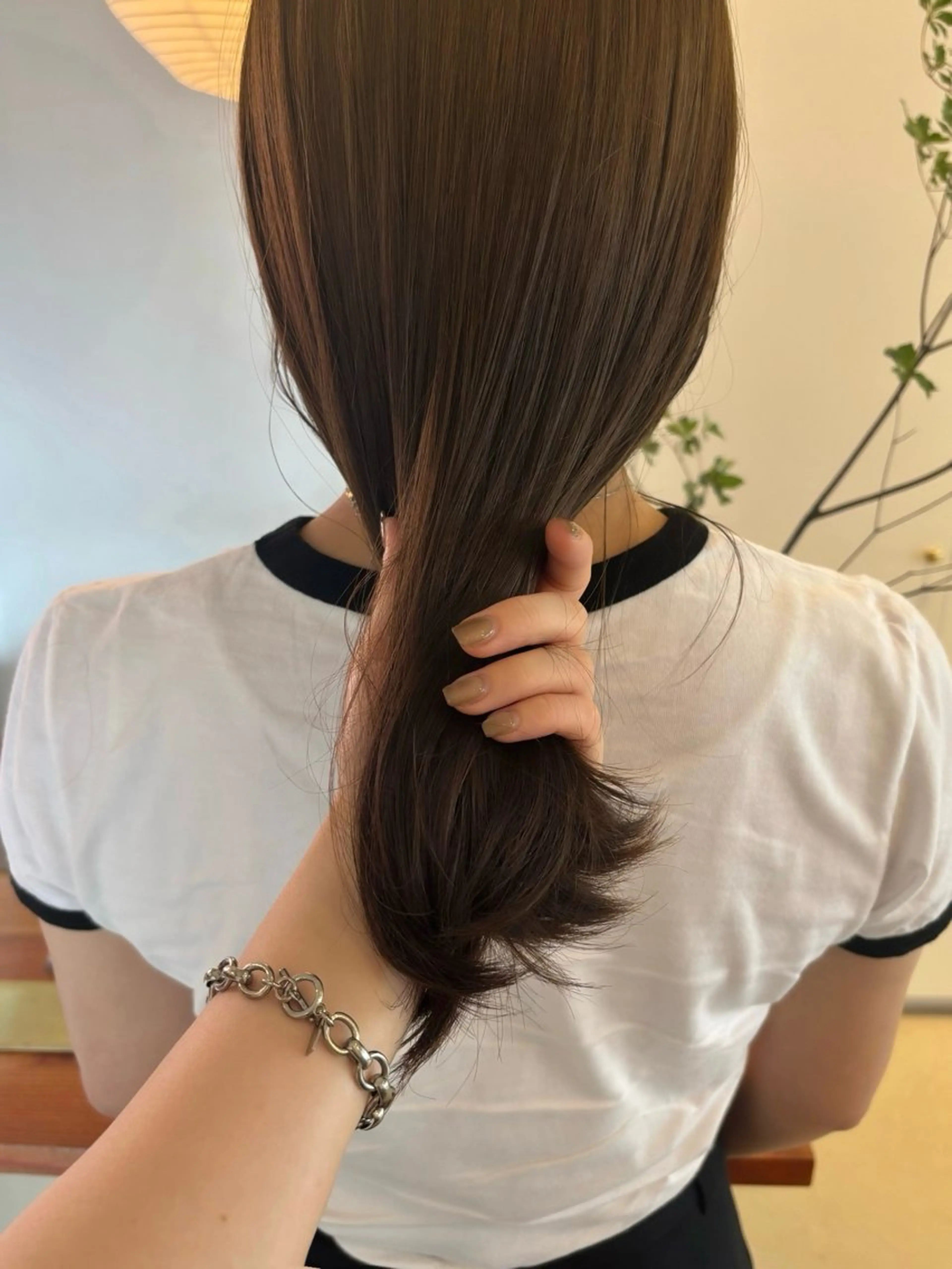 ミディアム ヘアカラー トリートメント 🍑透明感hair ・NENE🍑のヘアスタイル