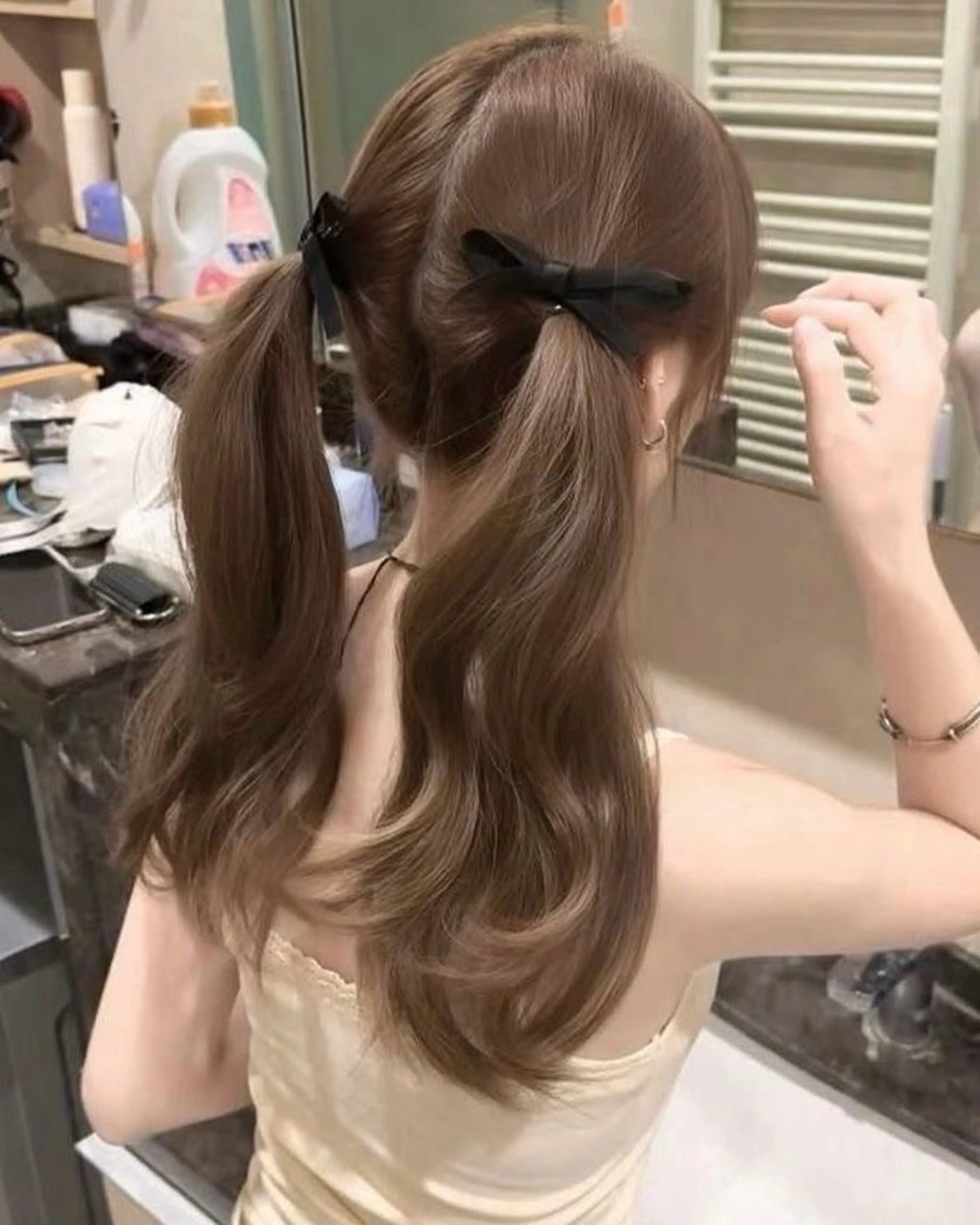 カラー ヘアカラー トリートメント 透明感ベージュ 🎀Anju/渋谷のヘアスタイル