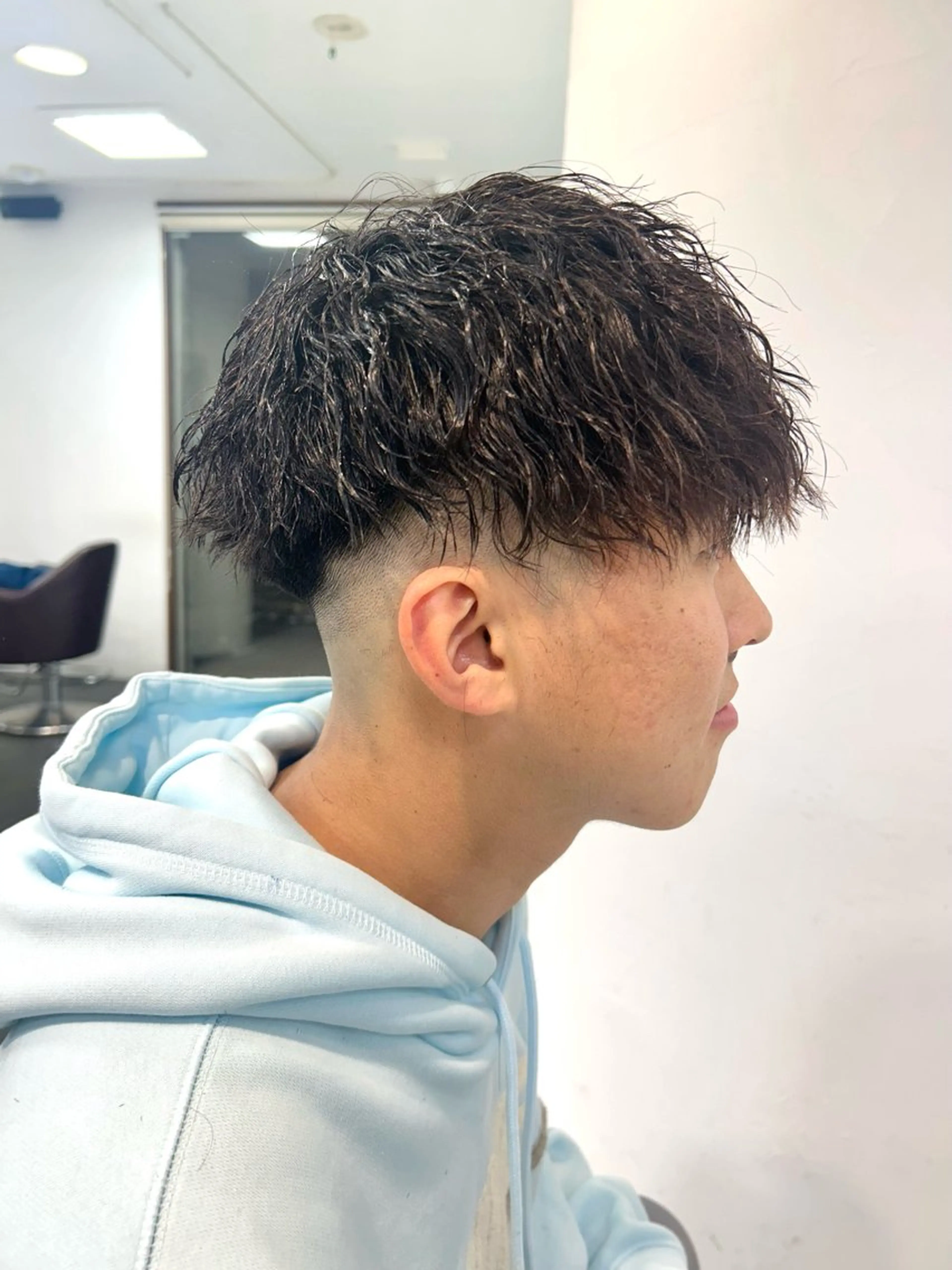 ショート パーマ メンズ カット パーマ メンズパーマの達人 / タカシマダイスケのヘアスタイル