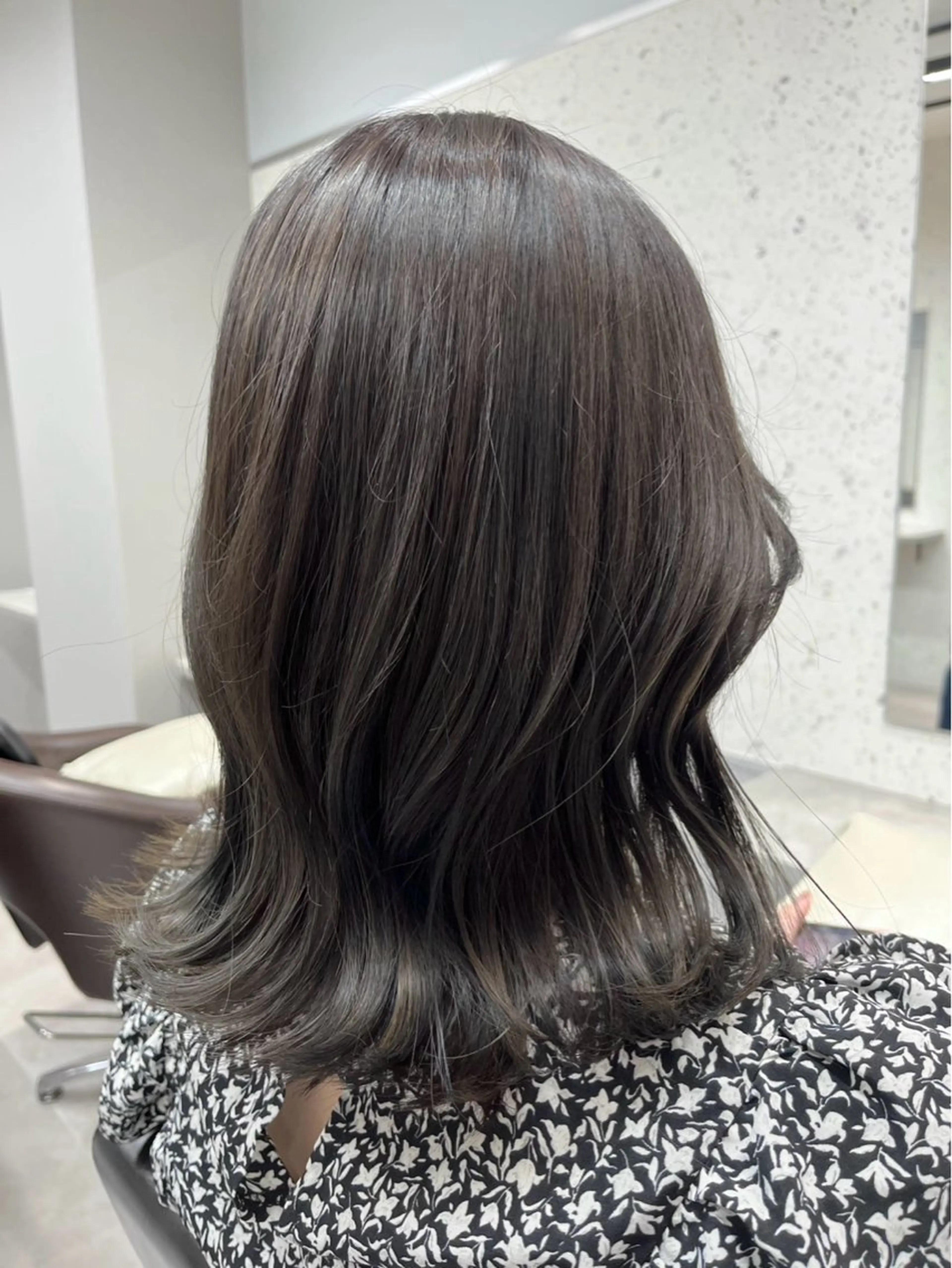 ミディアム Cocosia 山口のヘアスタイル