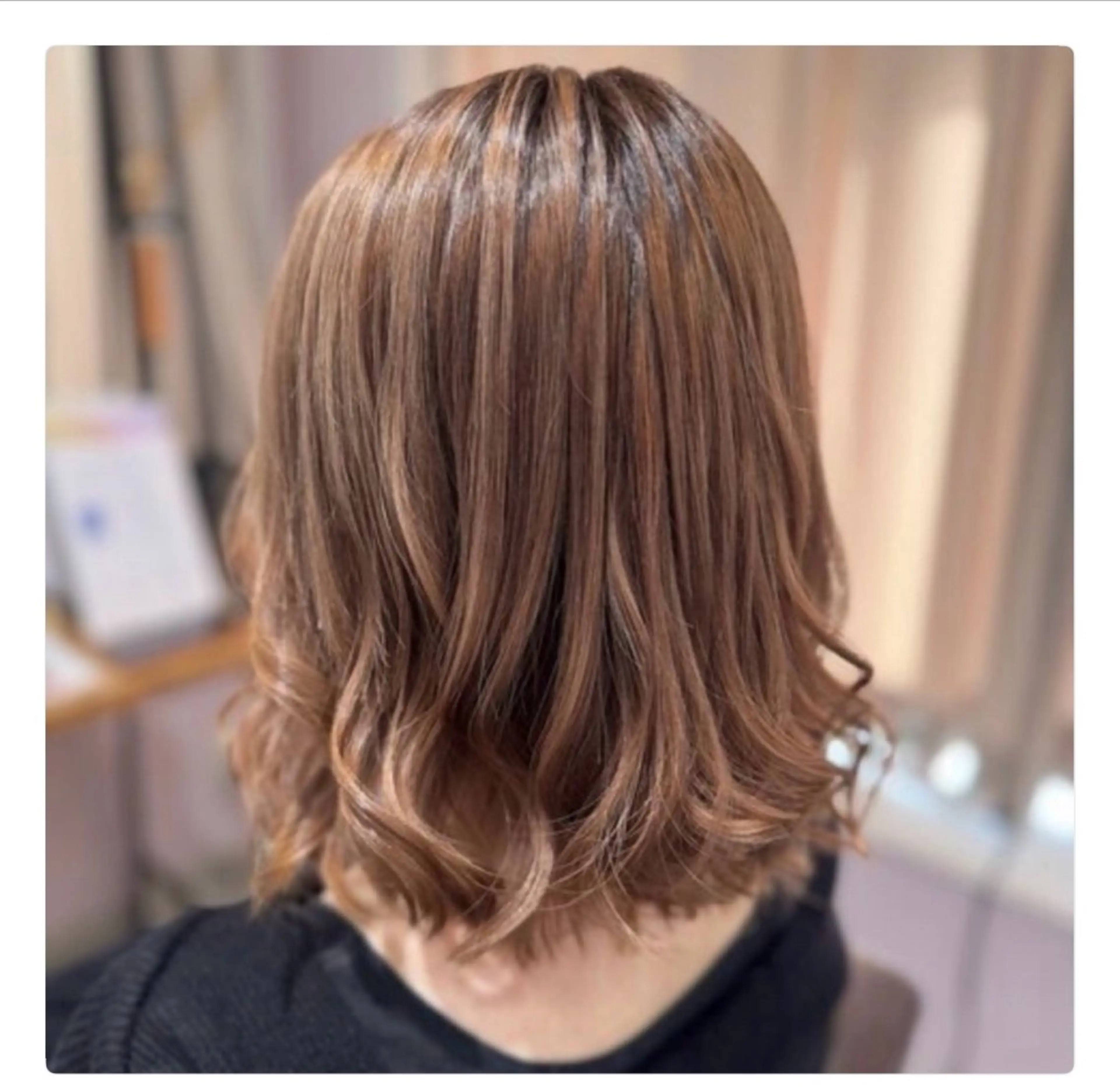 カラー ヘアカラー 梶 瑞希のヘアスタイル