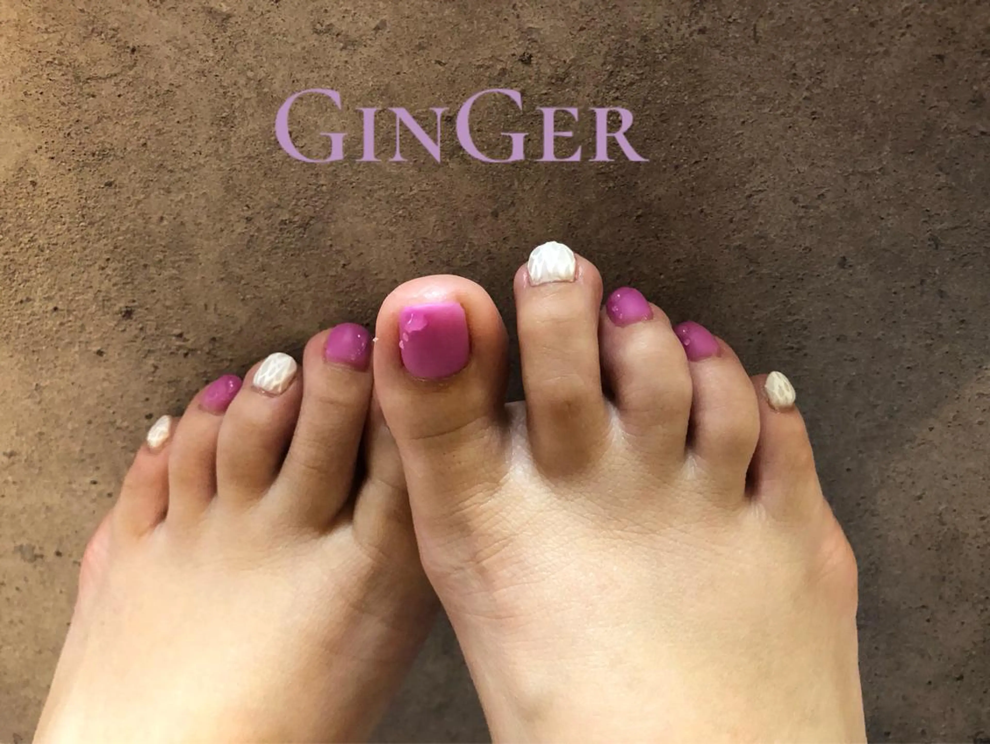 ネイル フットネイル GinGer nail salonのネイルデザイン