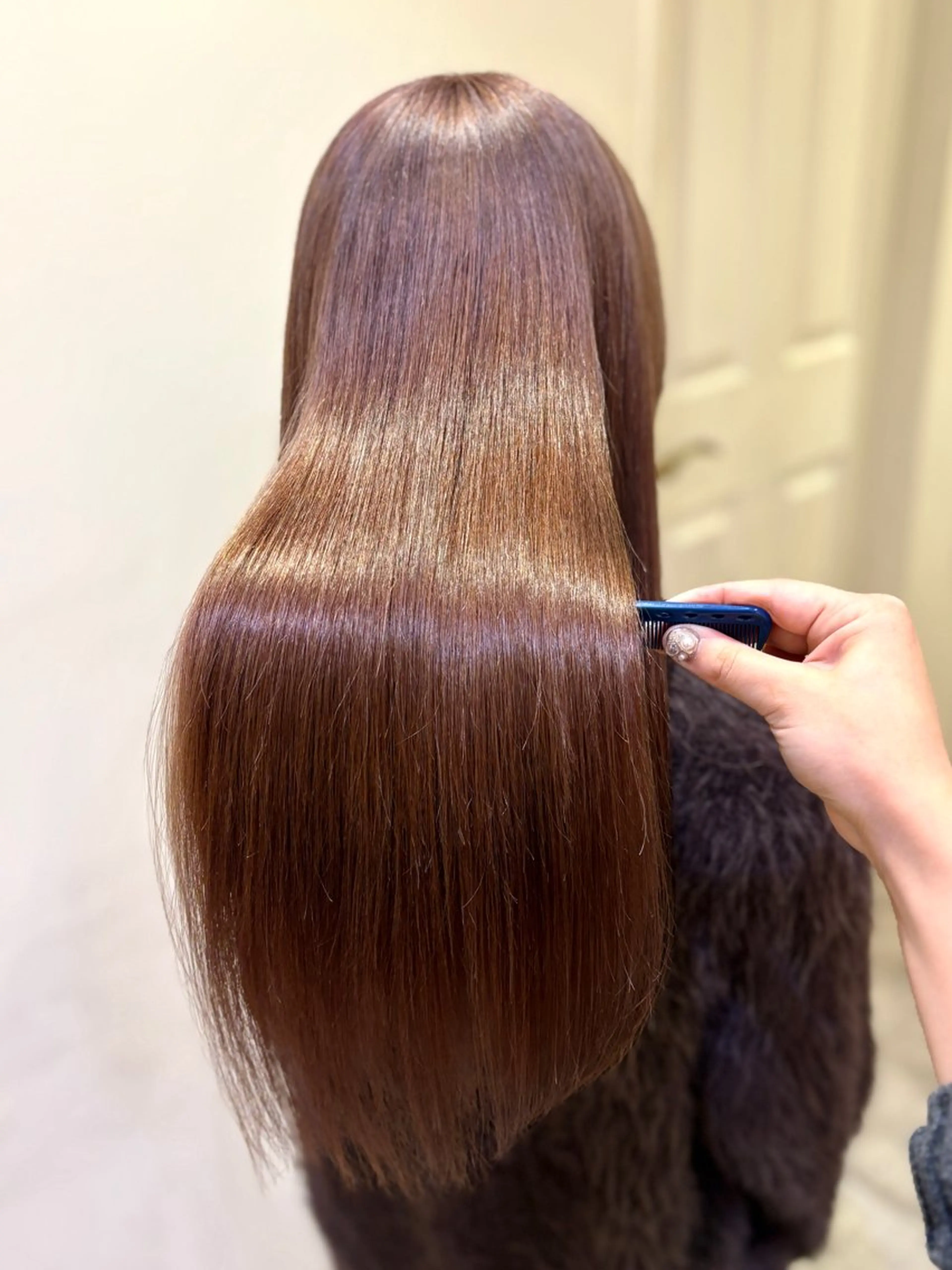 ロング カラー 💙mai🫧 縮毛矯正・ハイライトのヘアスタイル