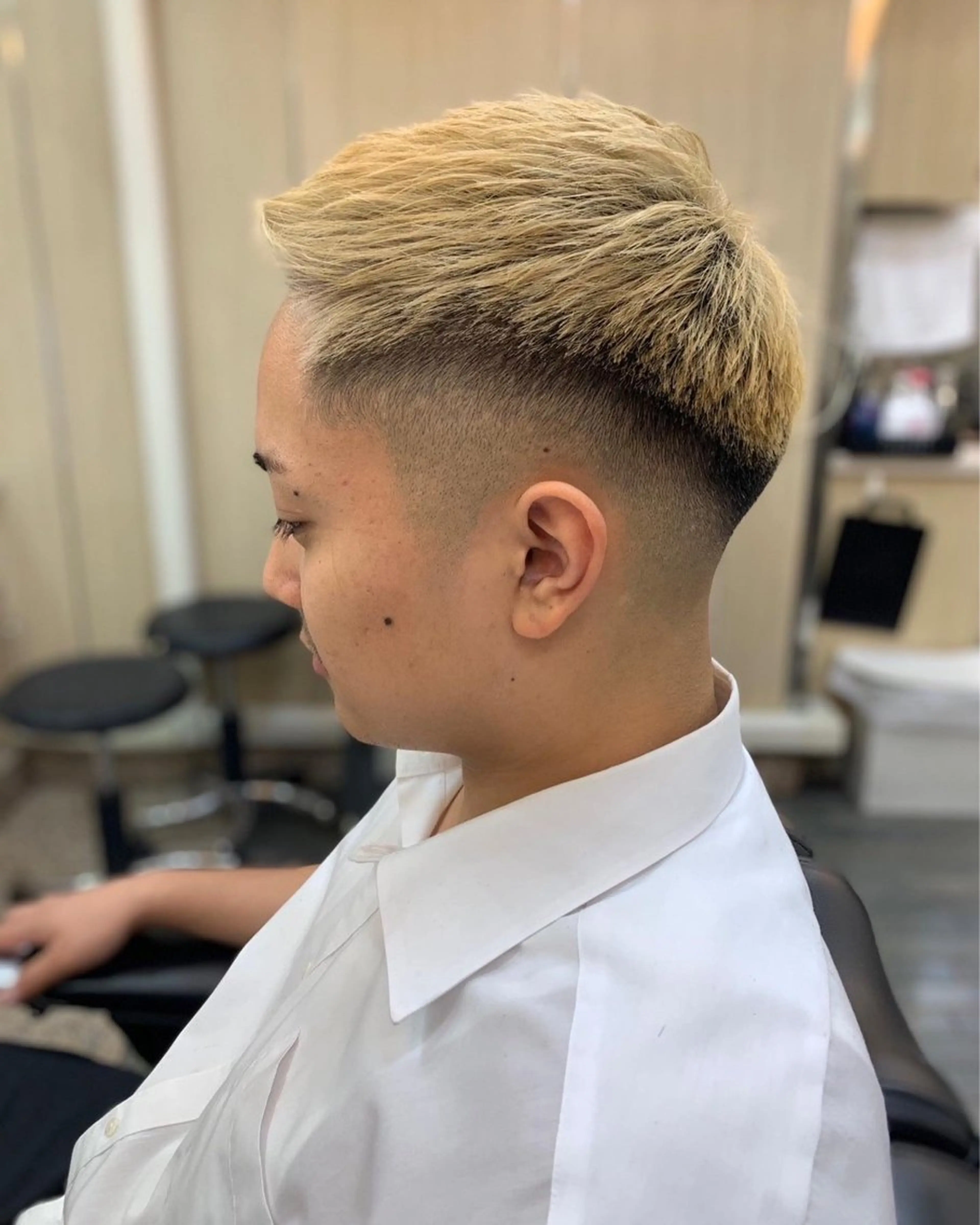 ショート タカハシ タクミのヘアスタイル