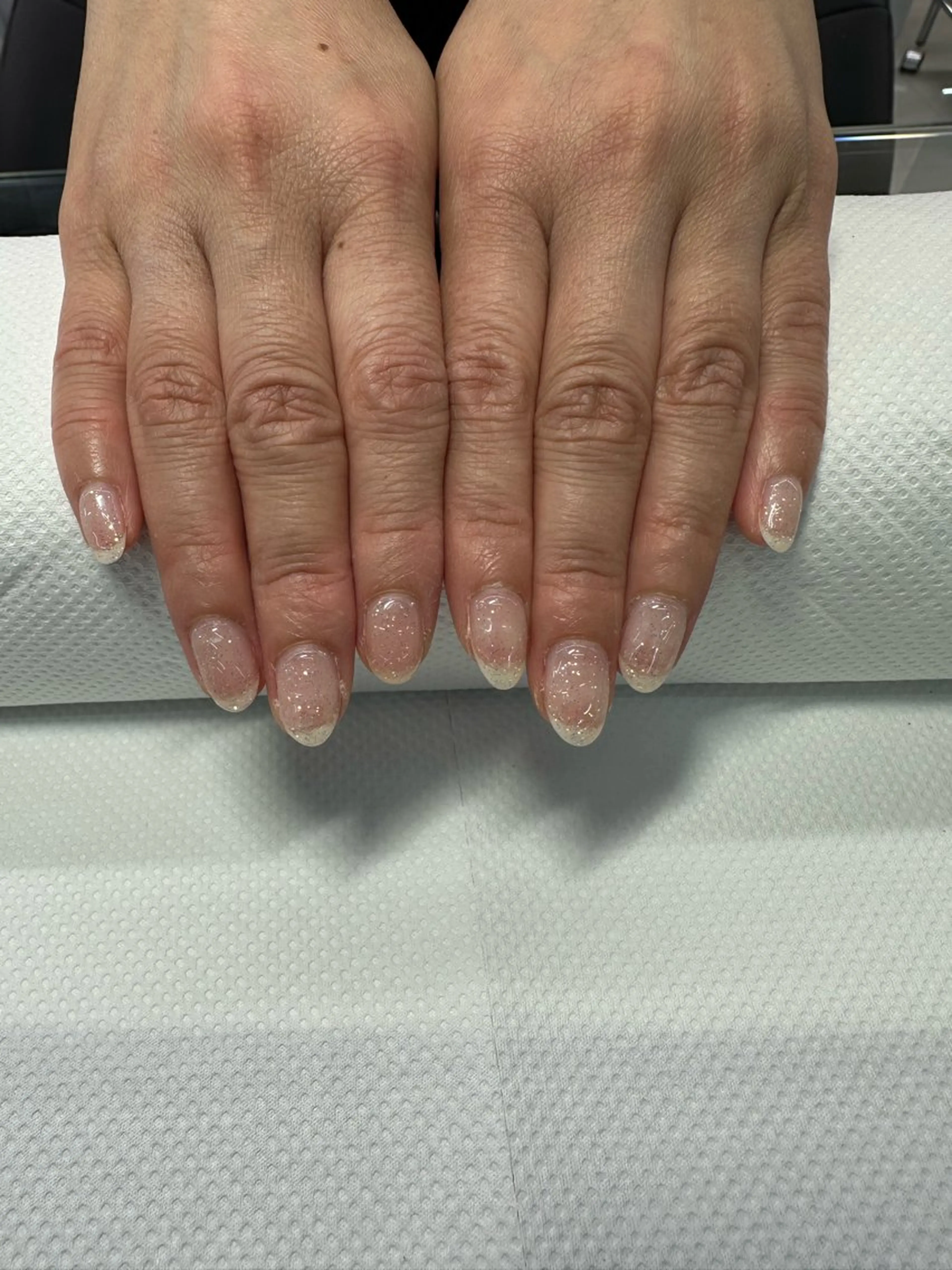 ネイル ワンカラーネイル 坪田 優花のネイルデザイン